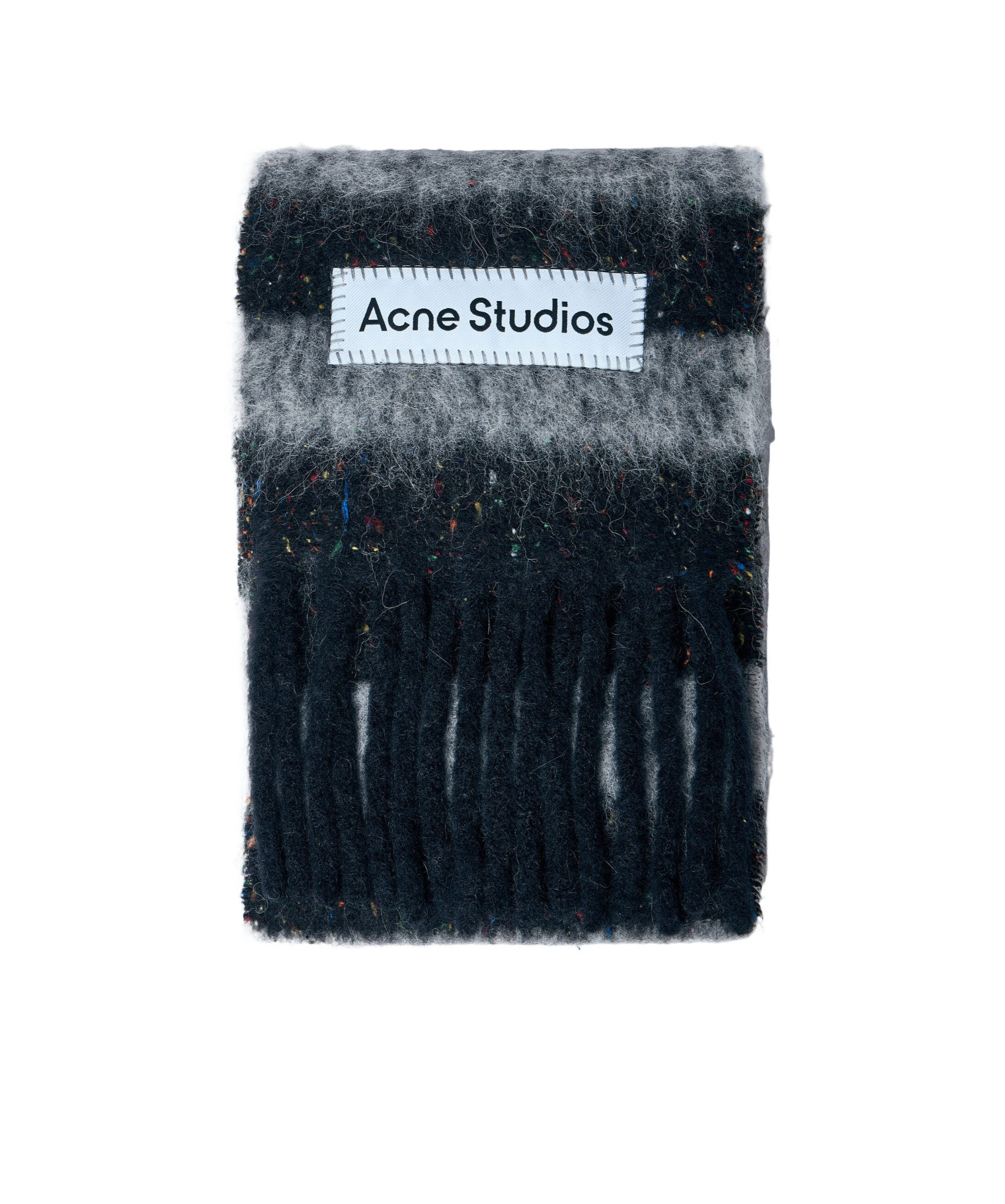 Acne Studios Men Vonkey Skinny Scarf In Black