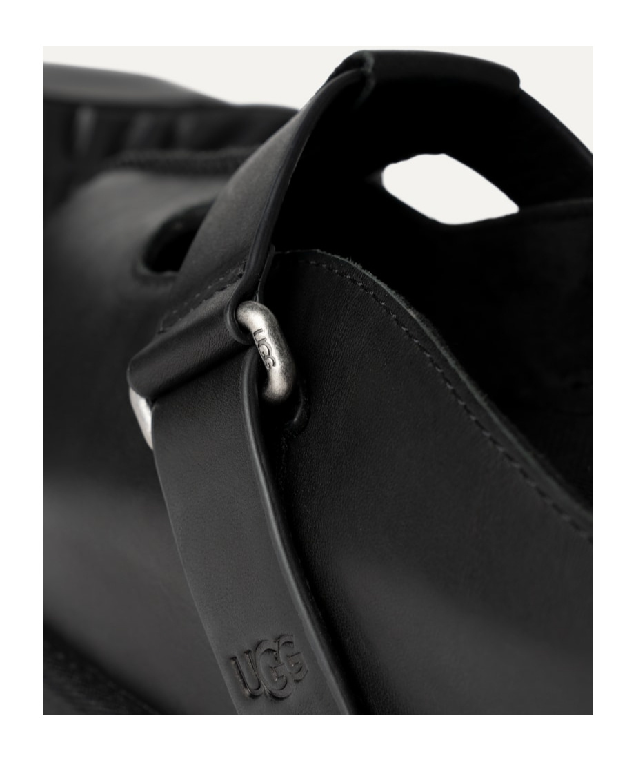 Ugg Thick-soled Muller Shoes In Black