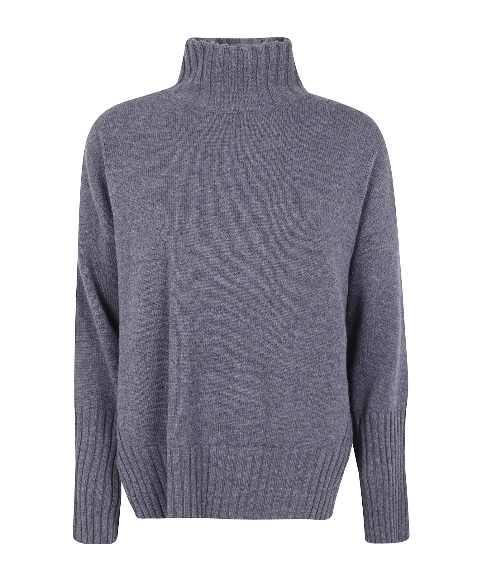 Antonelli High-neck Wool Sweater In Multi