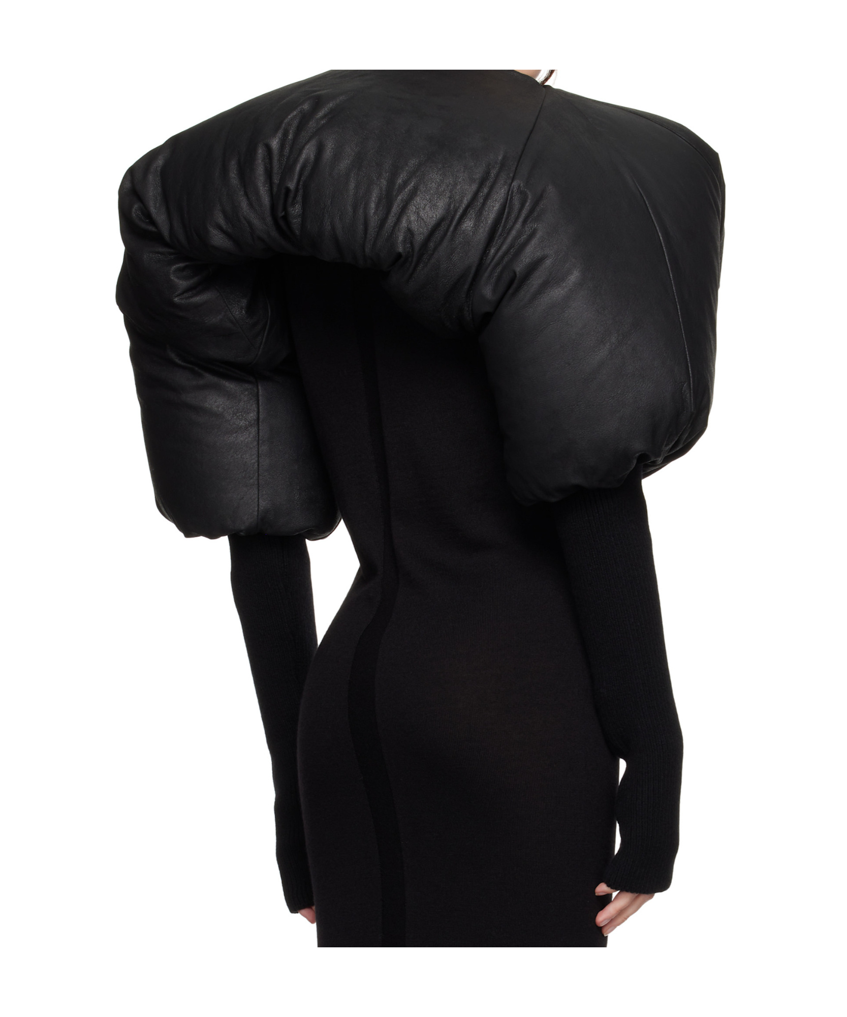 Rick Owens Porterville Down Jacket In Black