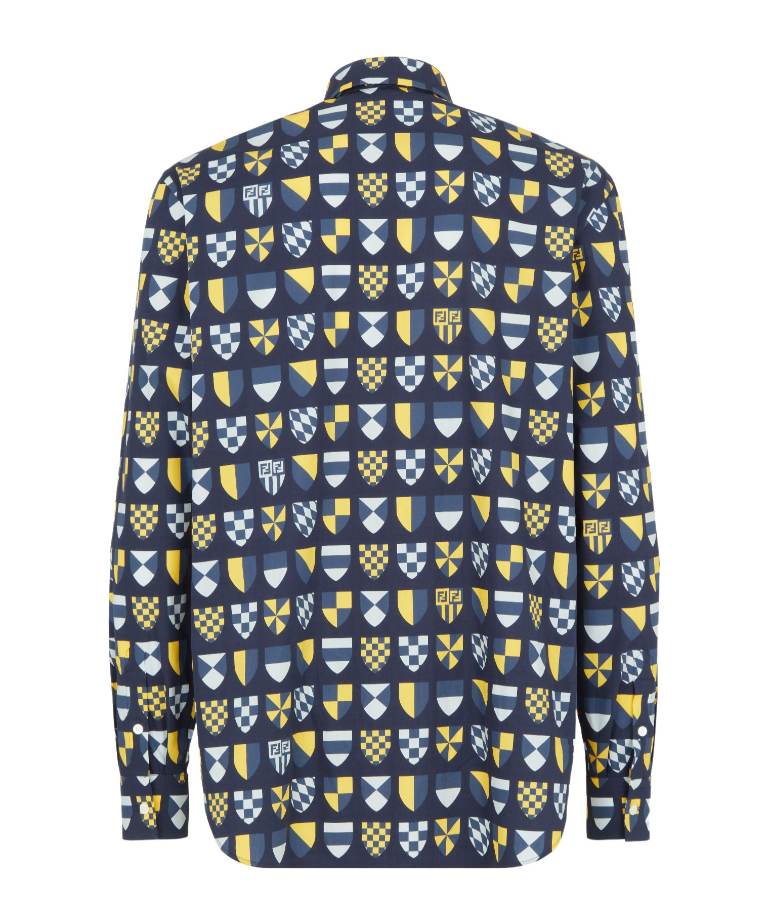 Fendi Shirt With Banners In Multi