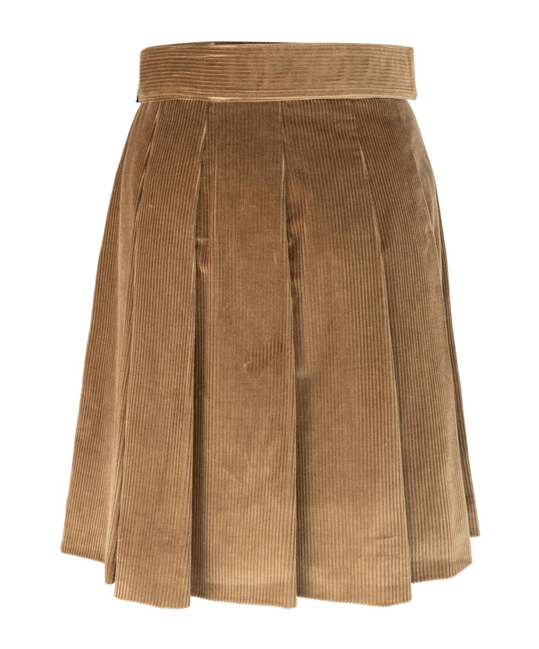 Weekend Max Mara Pleated Mini Skirt In Nude