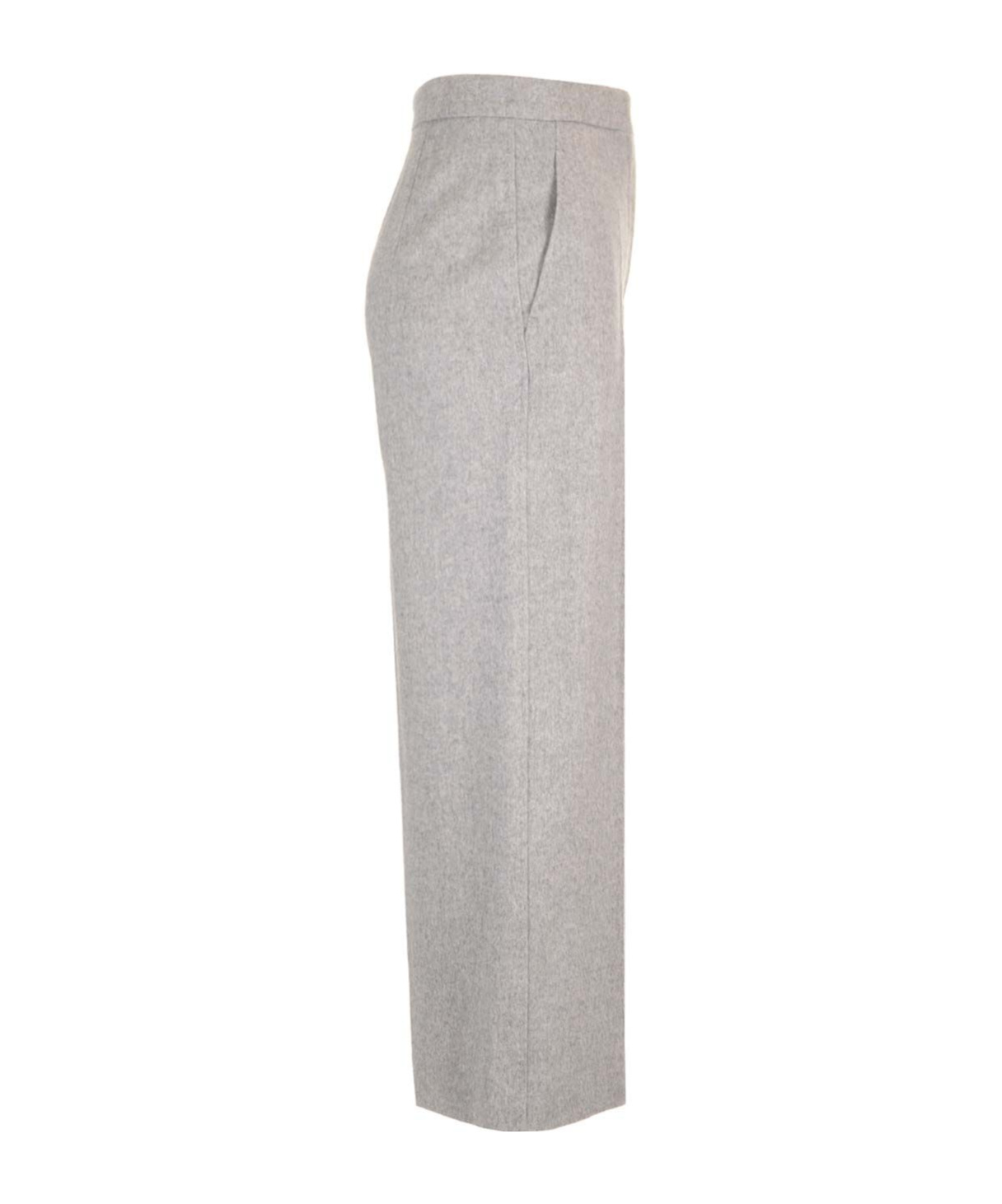 MAX MARA MAX MARA STUDIO HIGH WAIST WIDE LEG TROUSERS