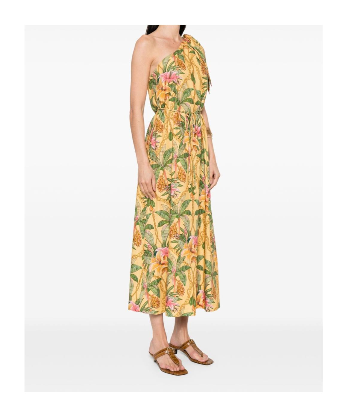 Shop Farm Rio One Shoulder Dress