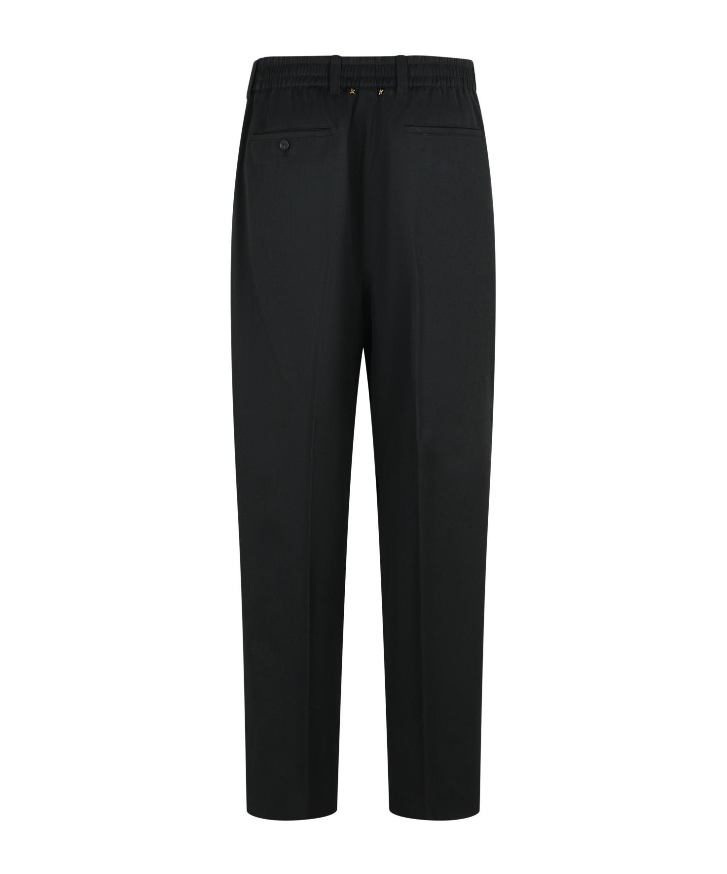 Golden Goose Belt-loop Casual Pants In Black