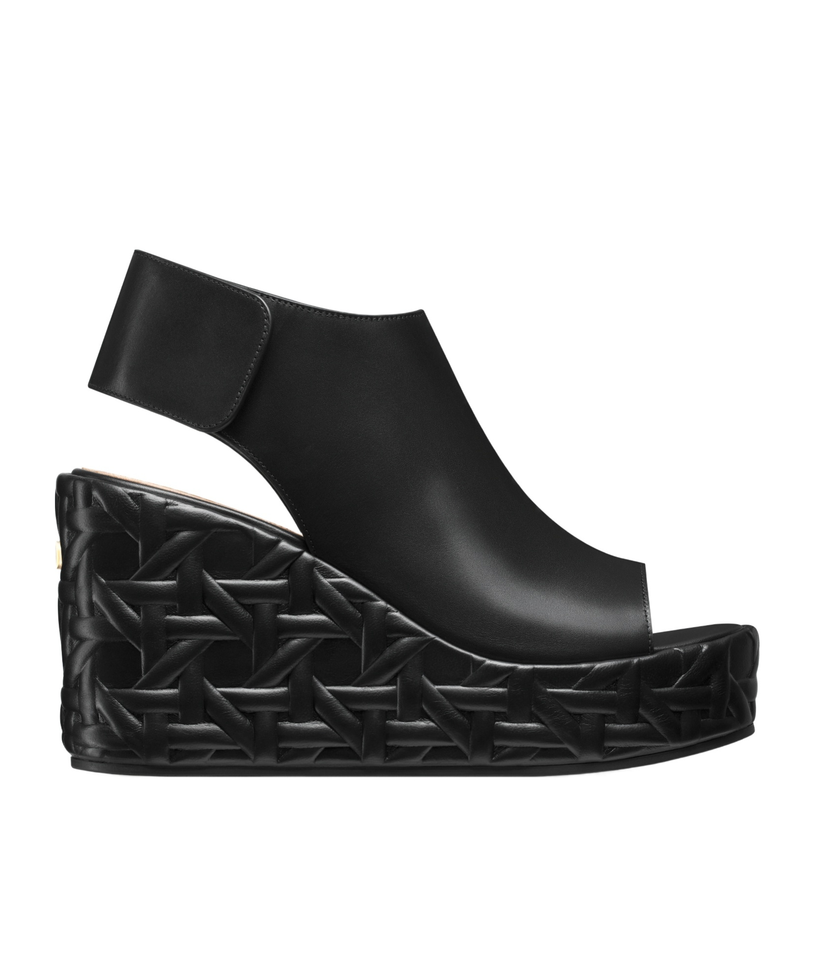 Dior Open-toe High-heeled Sandals In Black