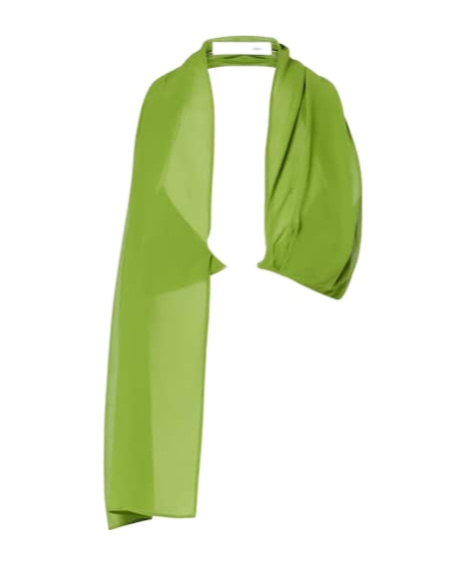 Christopher Esber Backless Blouse In Green