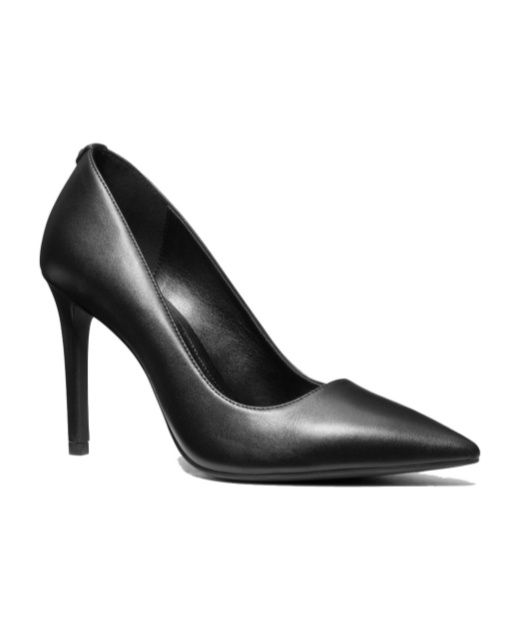 Michael Michael Kors Alina Flex 75mm Leather Pumps In Black