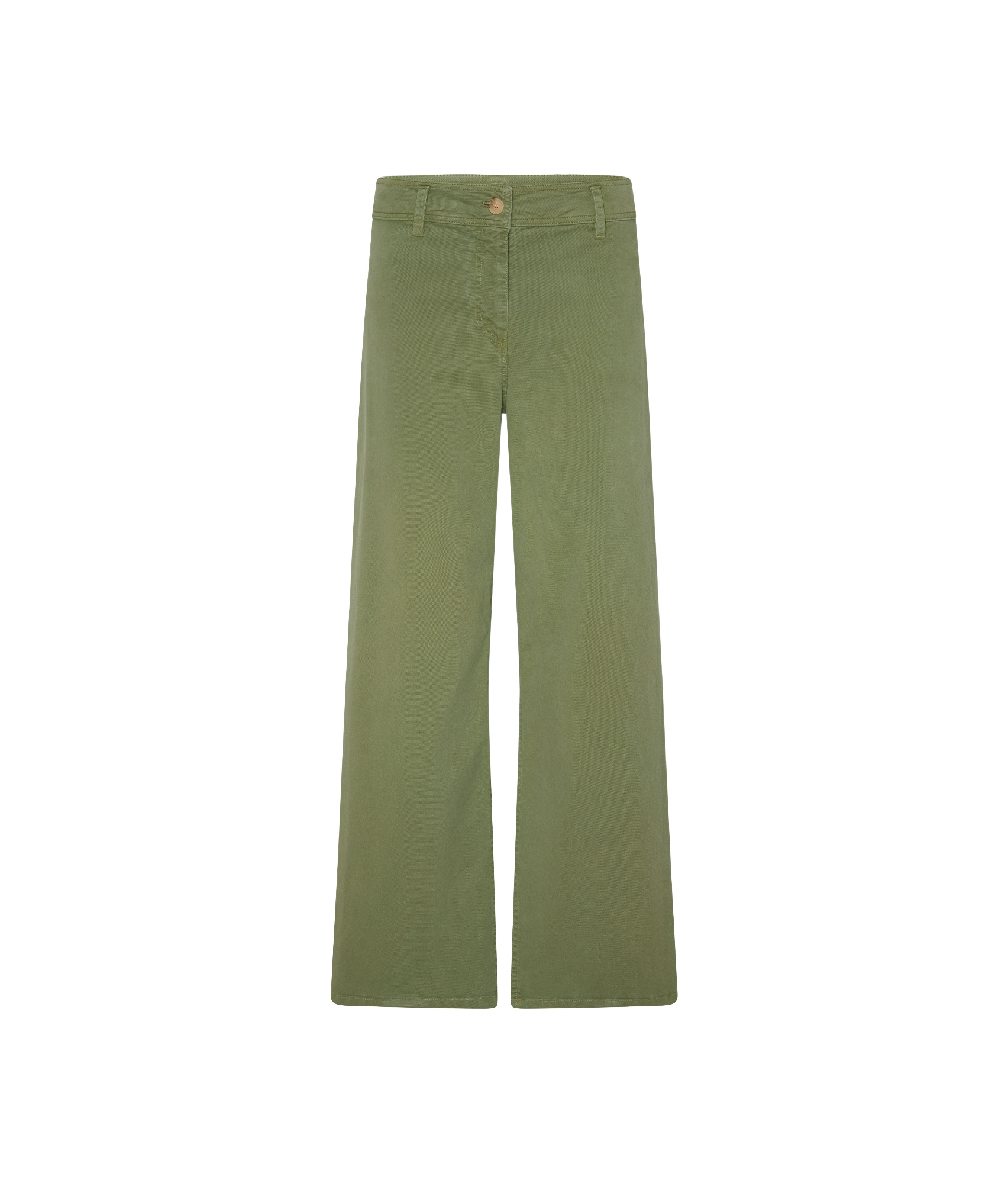 Nili Lotan Megan Wide Pants In Green