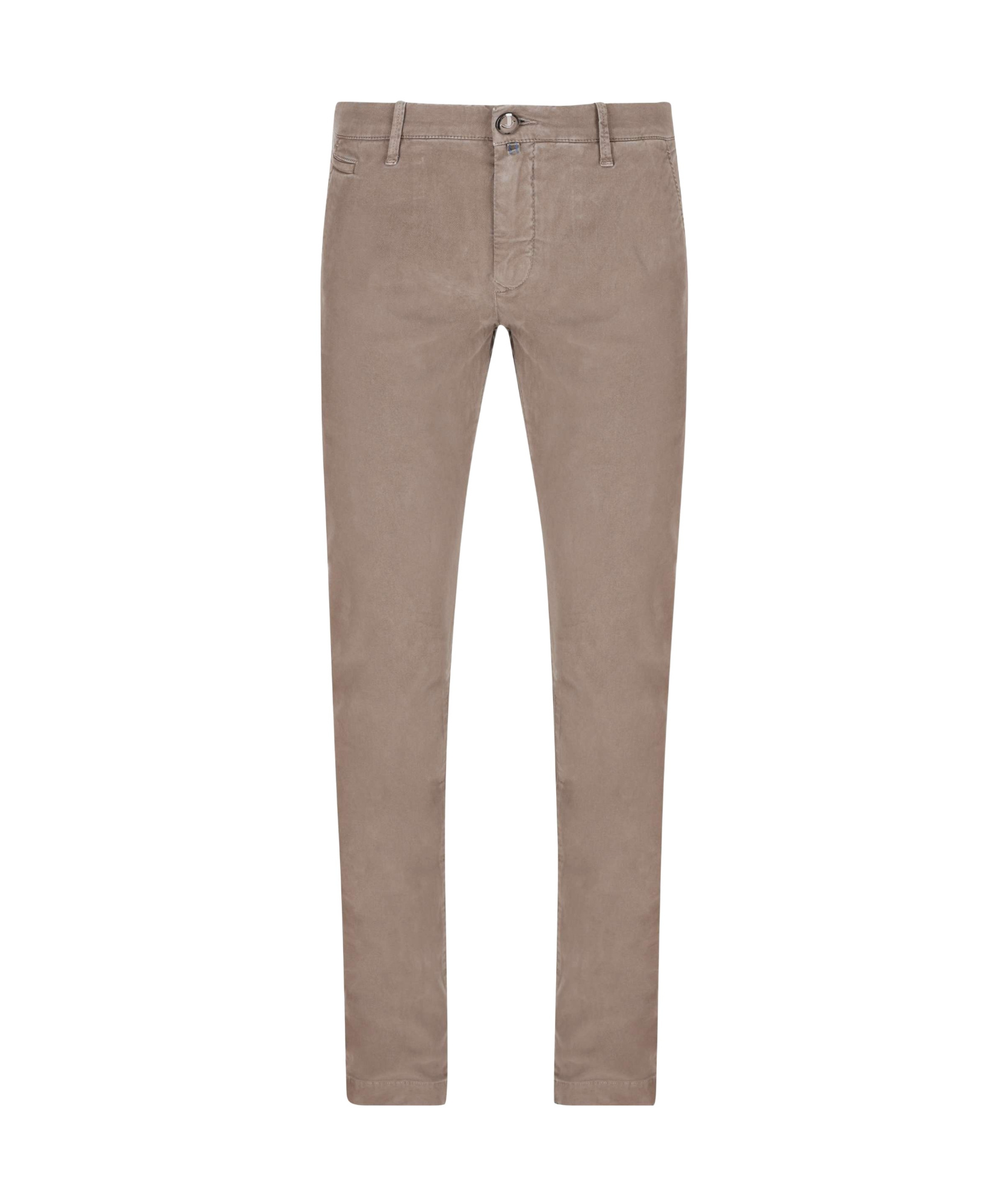 Jacob Cohen Linen And Cotton Trousers In Nude