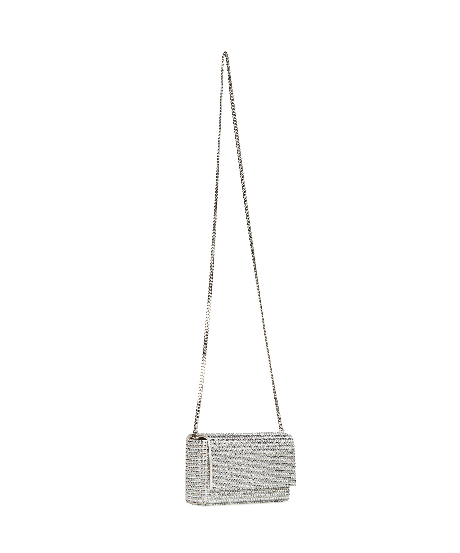 Amina Muaddi Flap Shoulder Bag