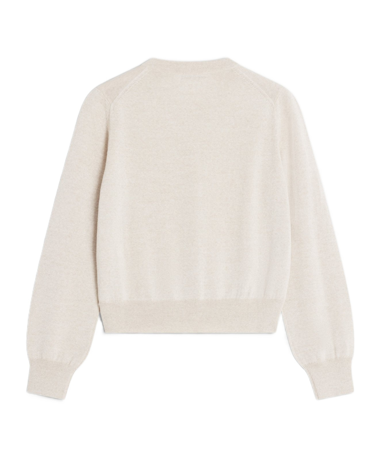 Maison Kitsuné Baby Fox Patch Cardigan In White