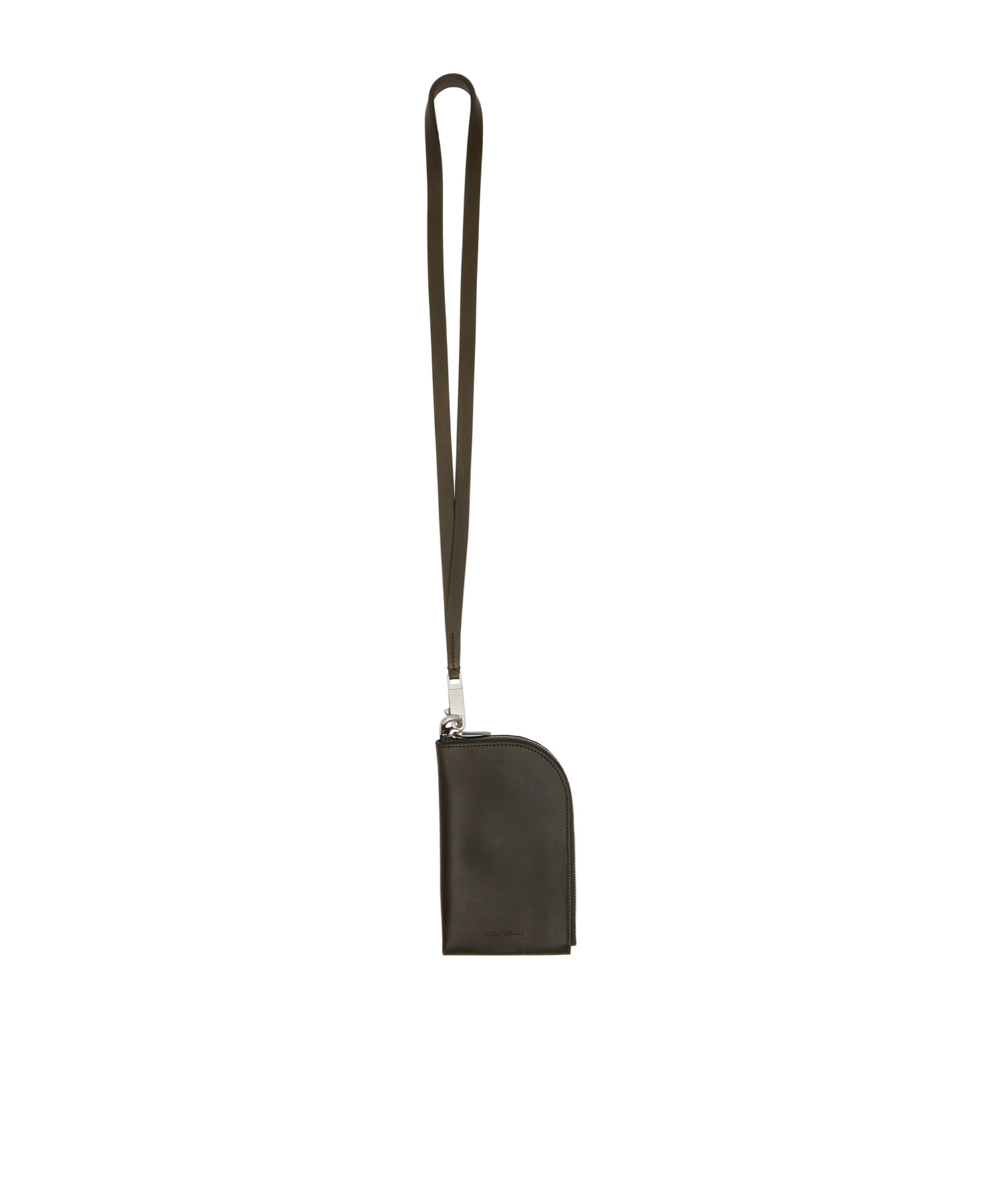 Rick Owens Lido Neck Wallet In Black