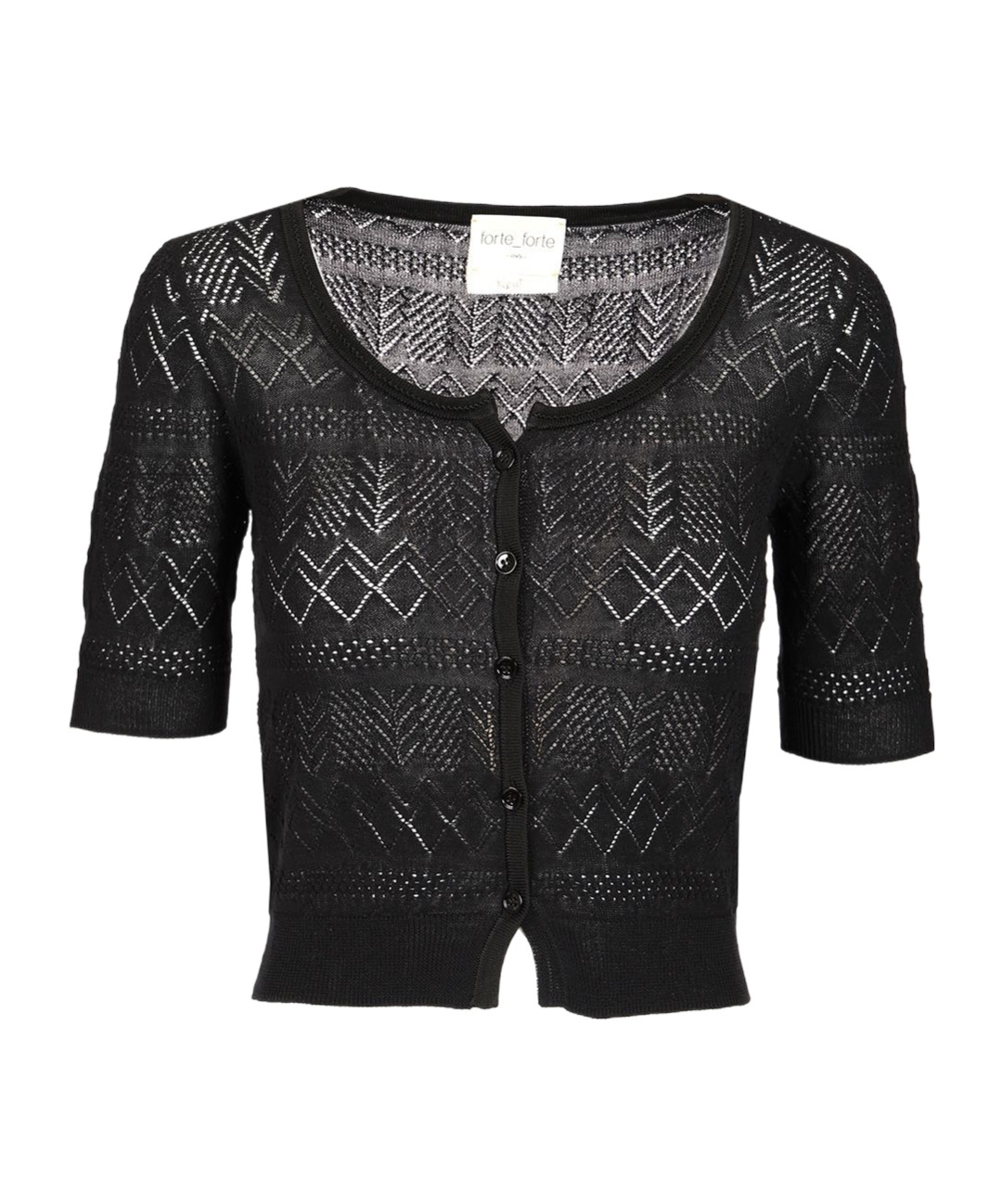 FORTE FORTE AJOUR CARDIGAN