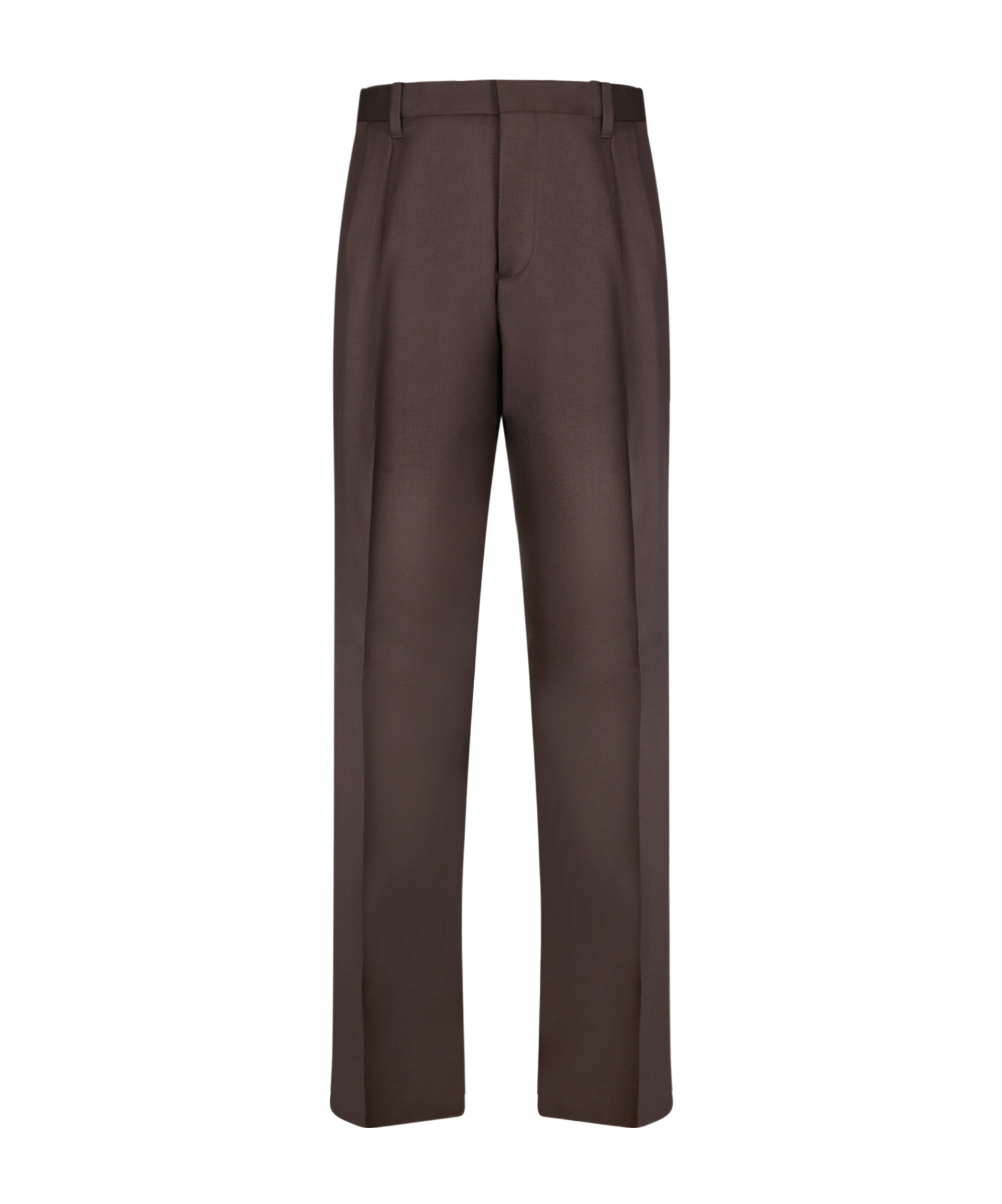 Lardini Straight-leg Tailored Trousers In Brown
