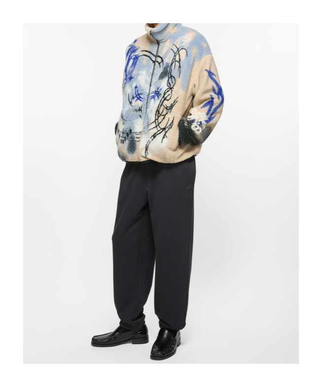 Acne Studios Cotton Sweatpants In Green