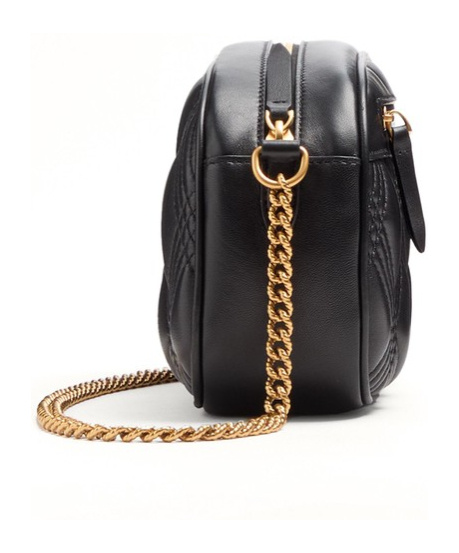 Valentino Quilted Shoulder Bag In Black