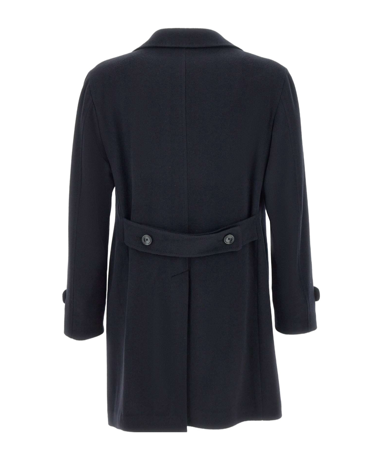 Tagliatore Single-breasted Tailored Coat In Blue