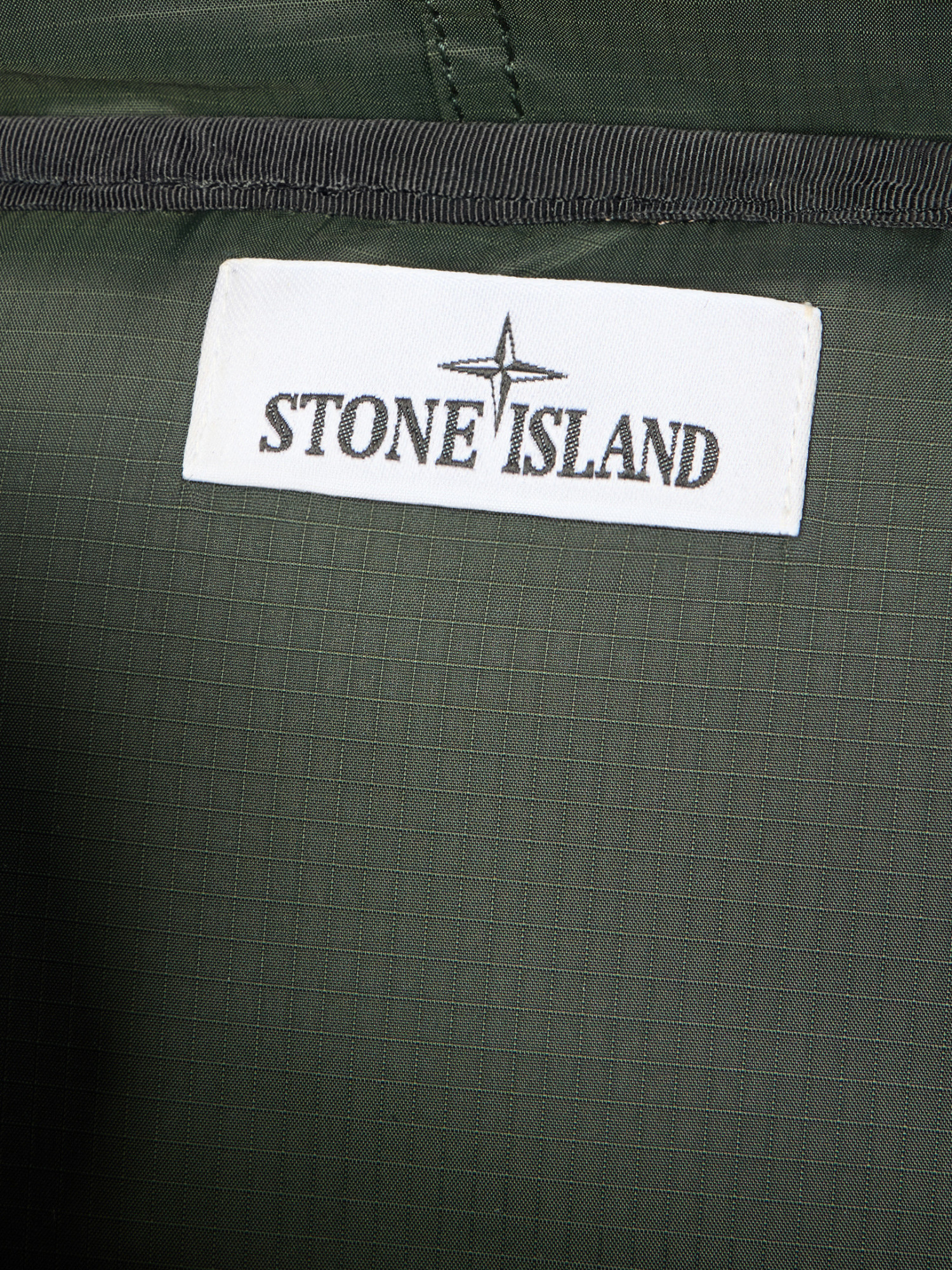 Shop Stone Island Canvas Backpack In Leaden