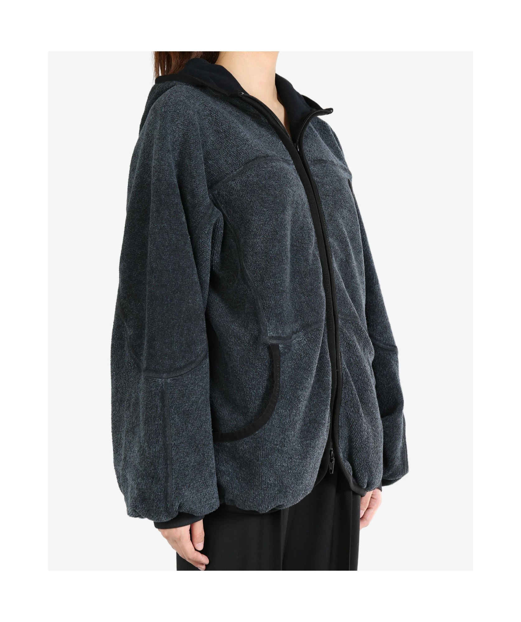 Alexander Wang Oversized Hoodie In Black