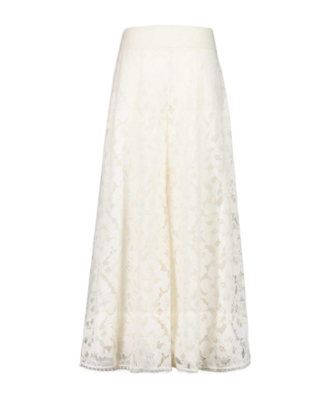 Zimmermann Lace Casual Pants In White