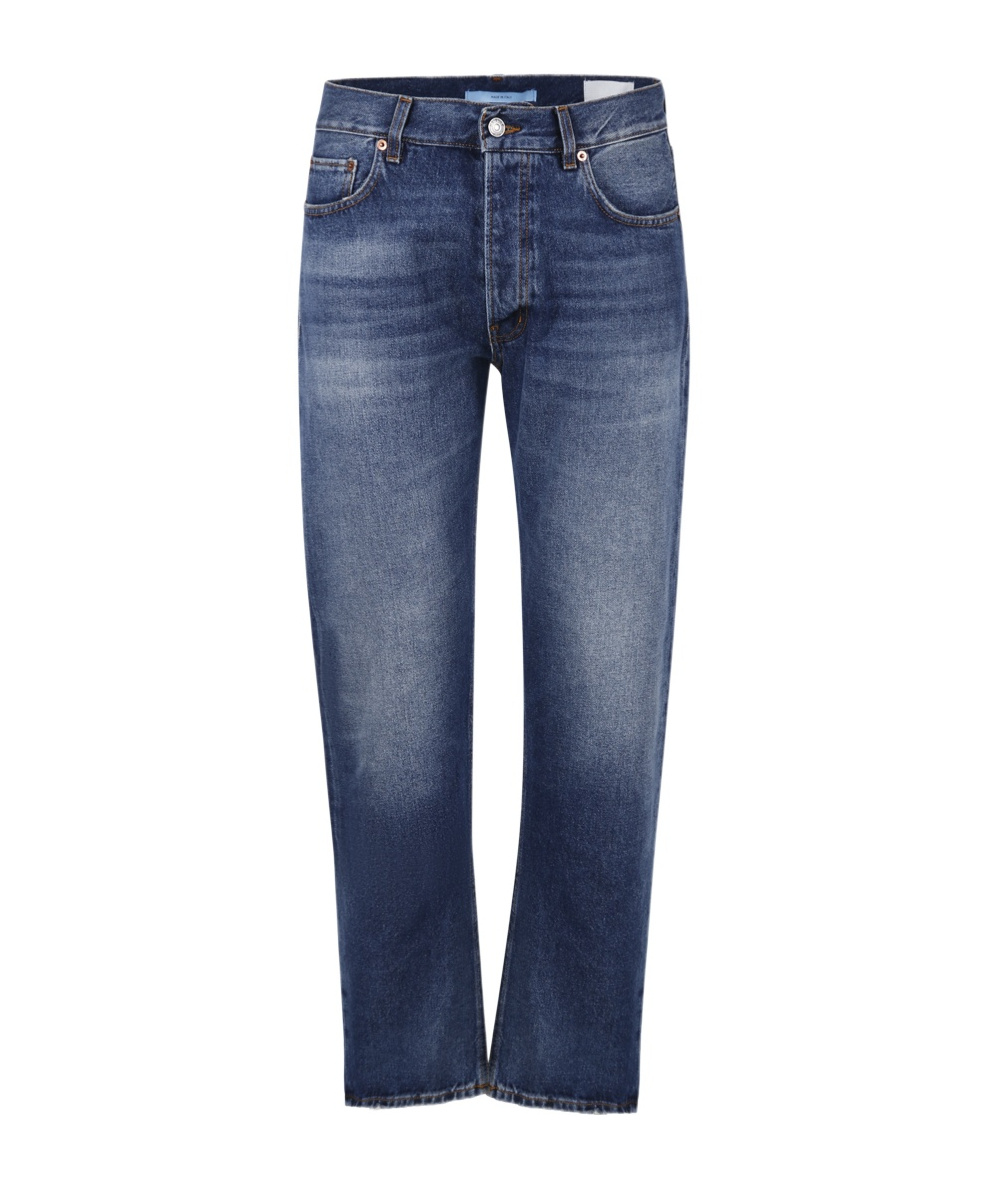 Haikure Belt-loop Jeans In Blue