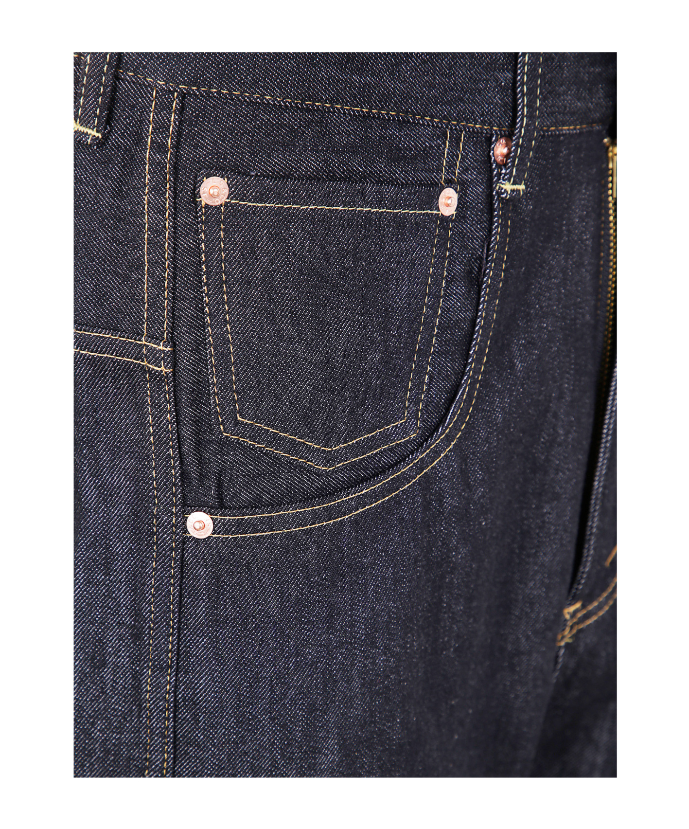 Junya Watanabe Contrast-stitching Jeans In Blue