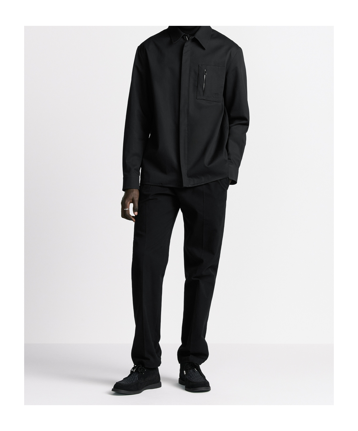 Dior Icon Embroidered Sweatpants In Black