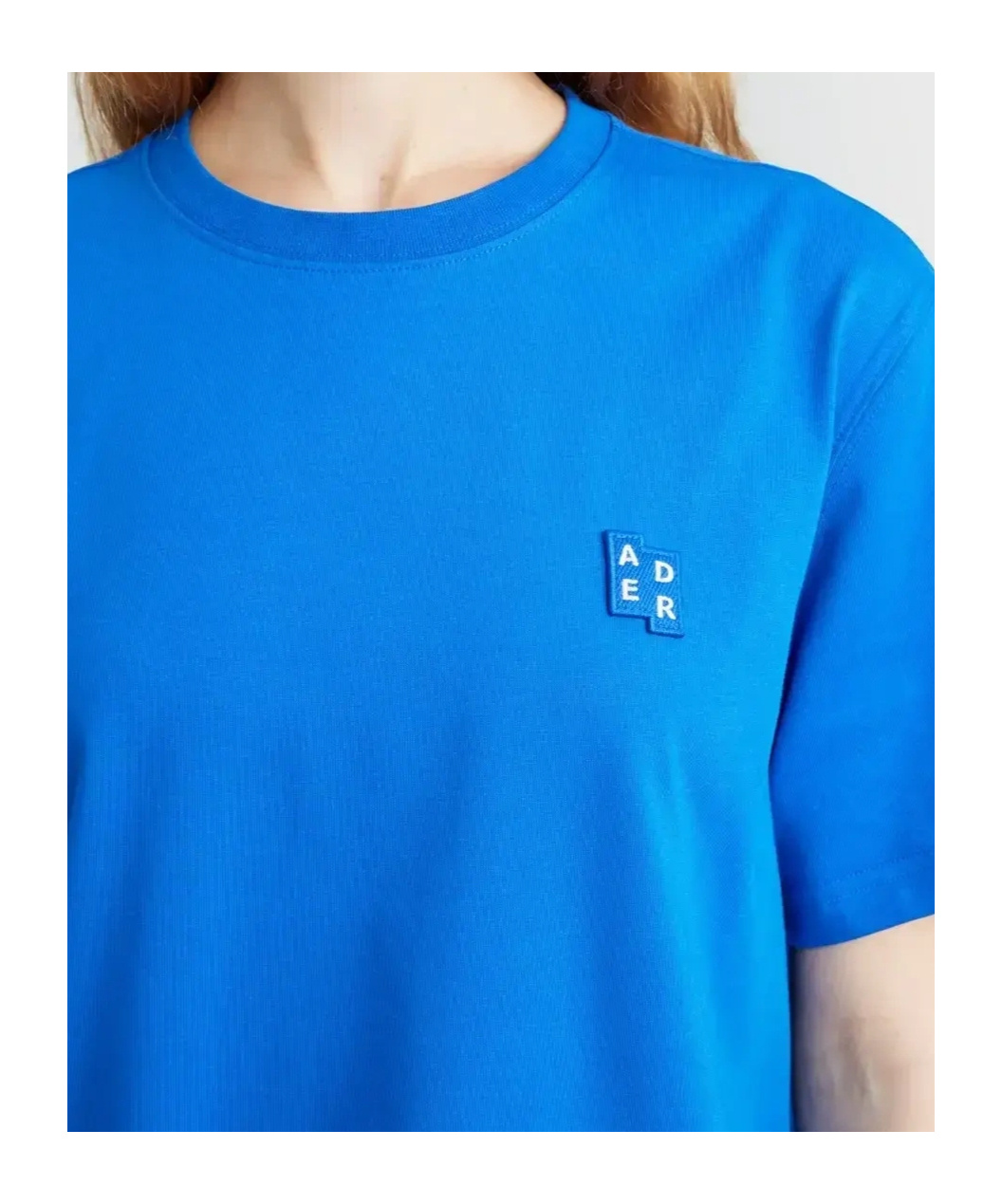 Ader Error Trs Tag T-shirt In Blue