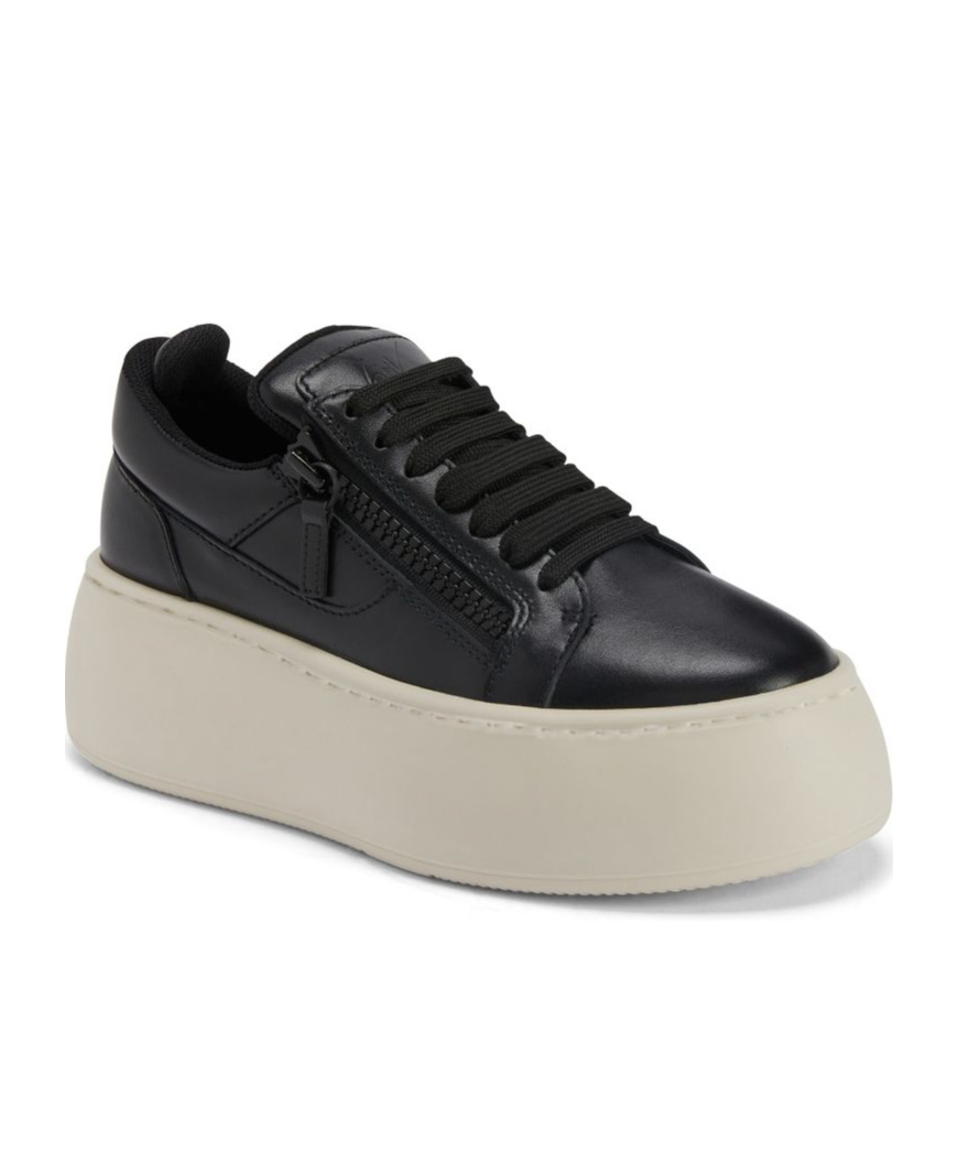 Giuseppe Zanotti Round-head Casual Shoes In White