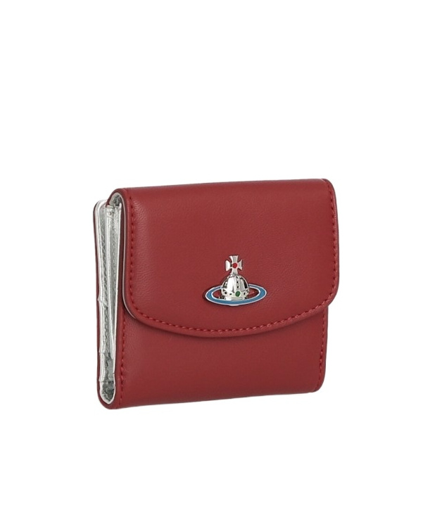 Vivienne Westwood Logo Wallet In Red