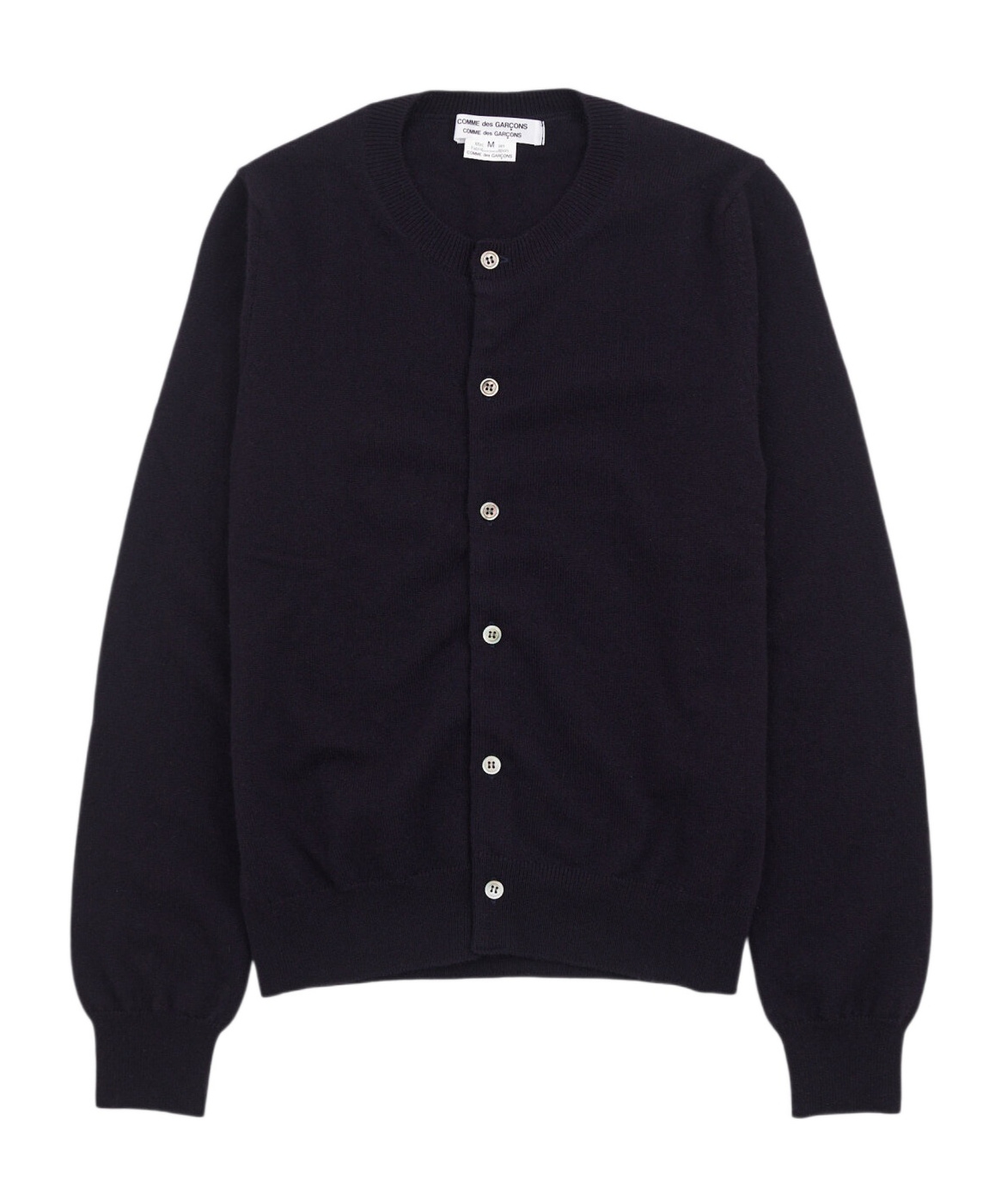 COMME DES GARÇONS LONG-SLEEVED CARDIGAN 