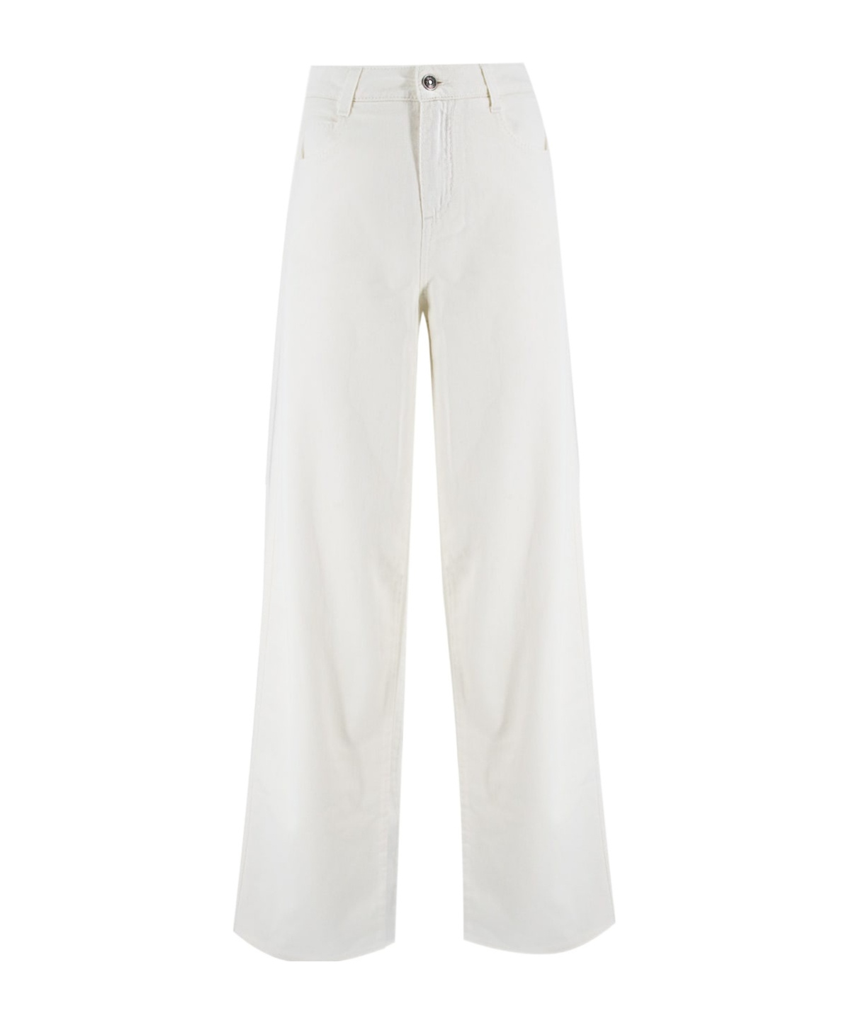 Ermanno Scervino Jeans In White