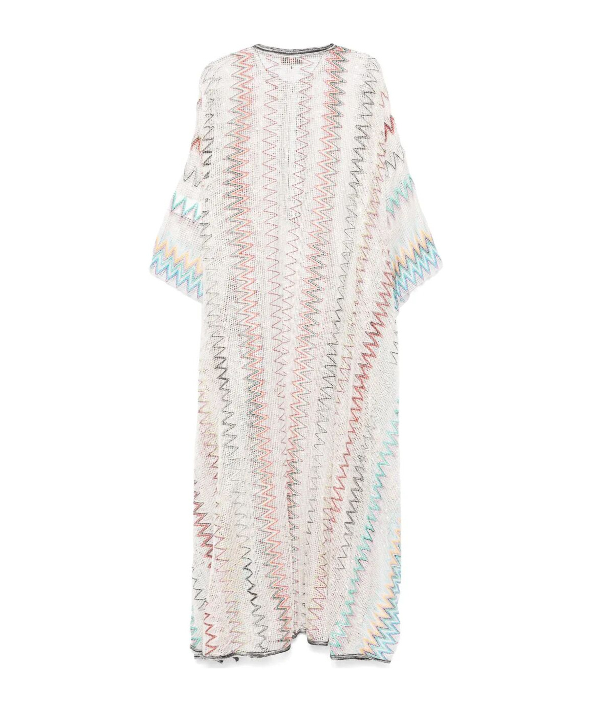 MISSONI OPEN-KNIT BEACH KAFTAN