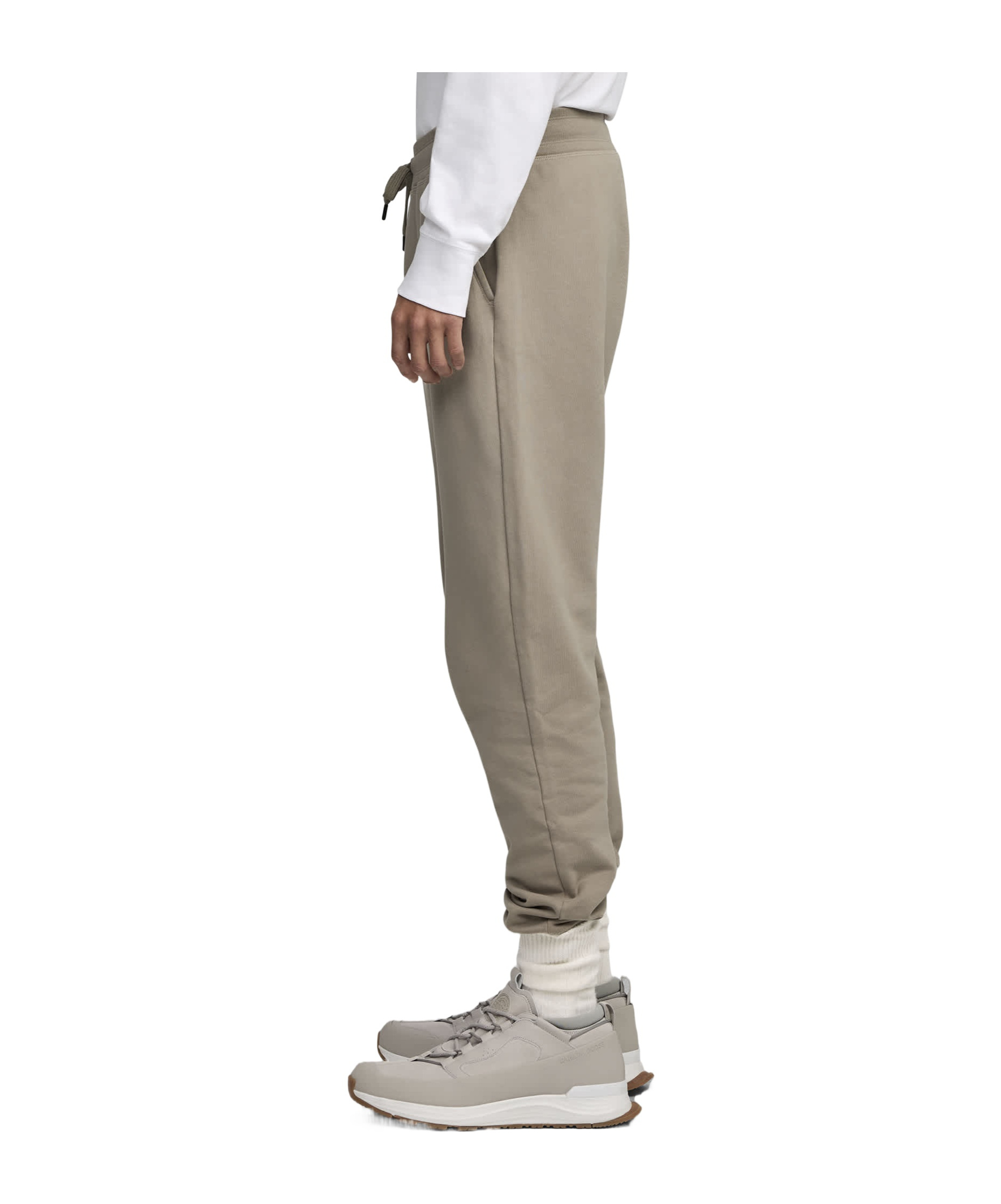 Canada Goose Huron Logo Cotton Sweatpants In Nude