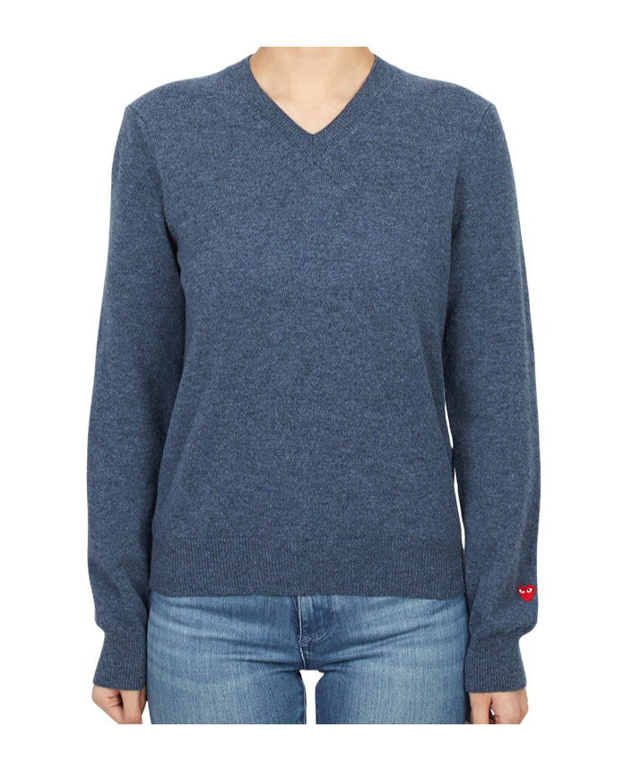 Comme Des Garçons Long-sleeved Sweater In Brown