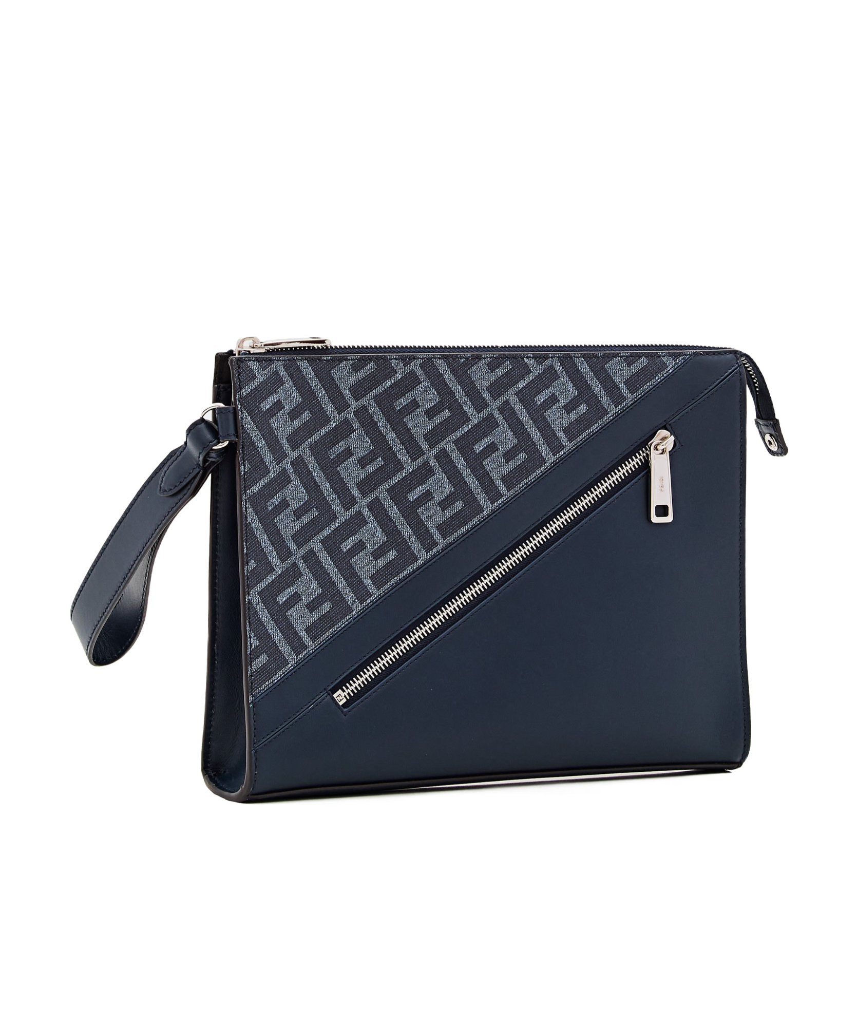 Fendi Men's Clutch In Blue
