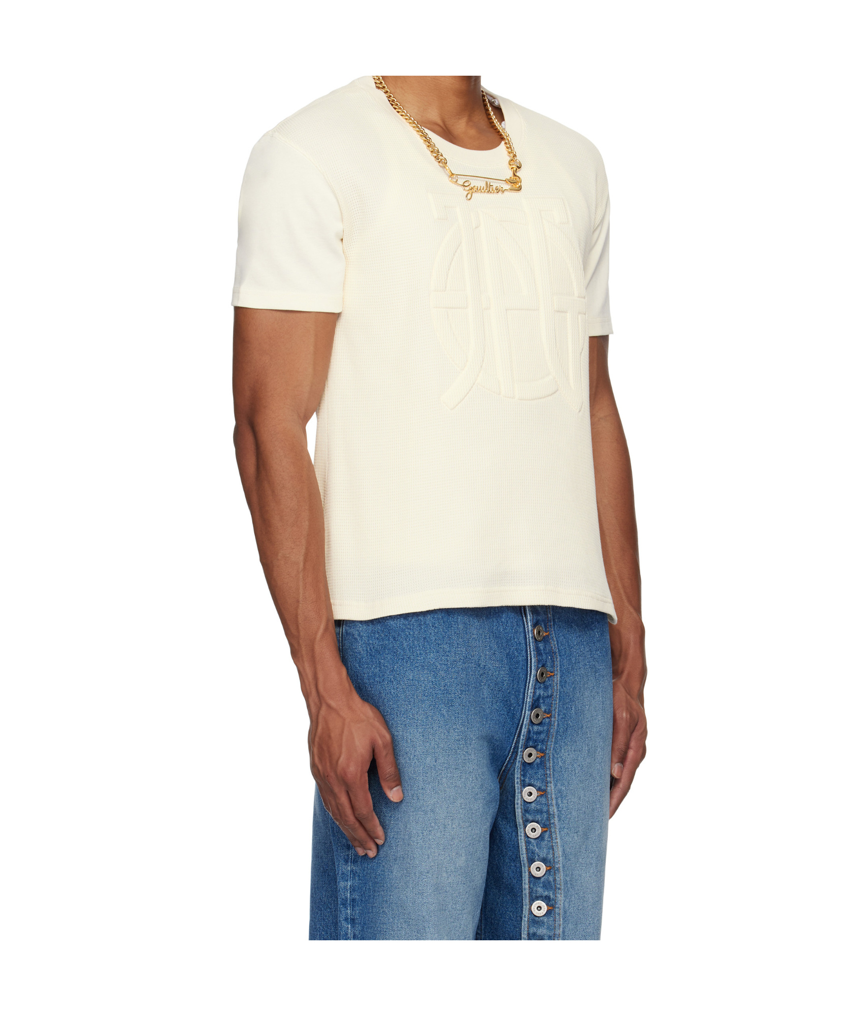 Jean Paul Gaultier Short-sleeved T-shirt In White