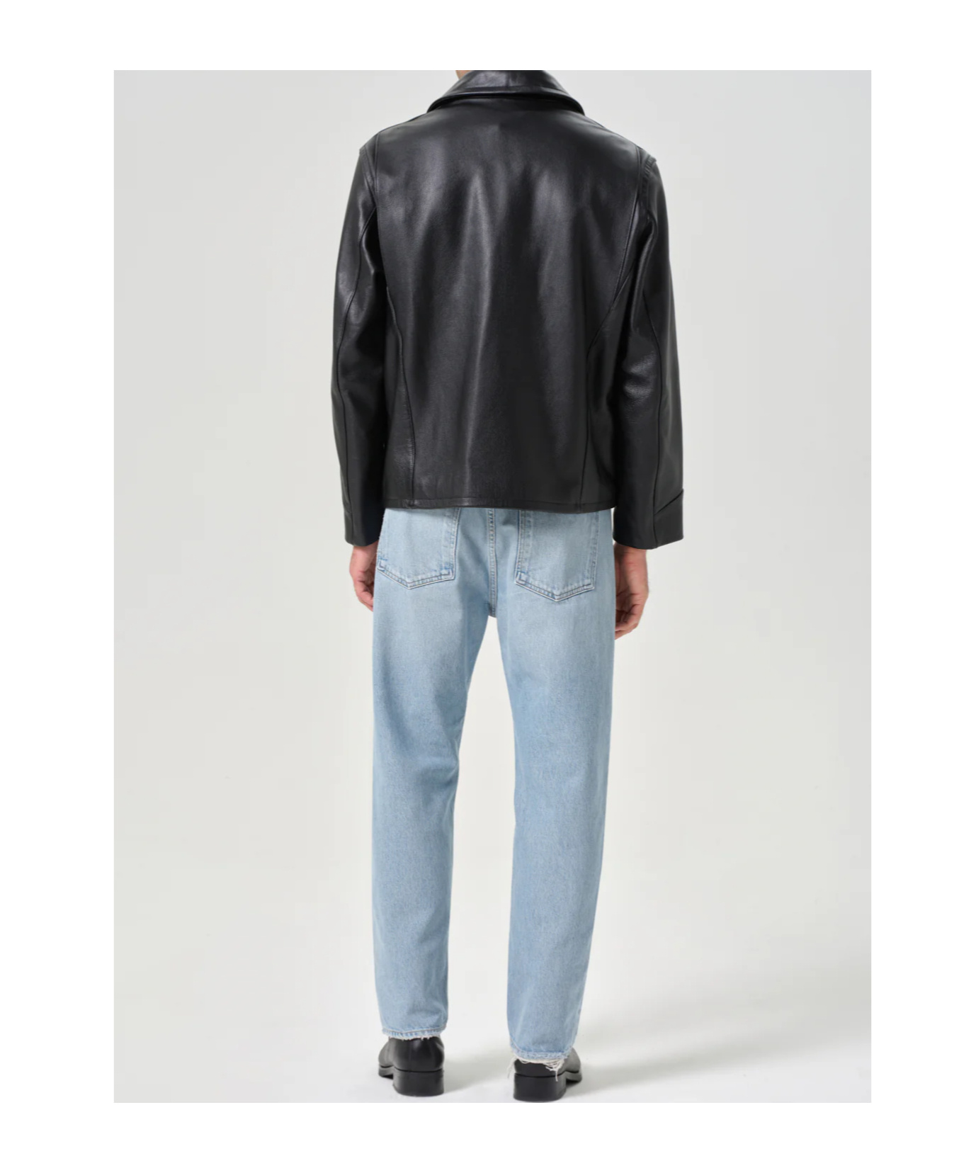 Agolde Light Blue Jeans In Regenerated Denim In Blue
