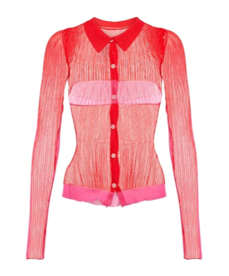 Jacquemus La Chemise Maille Sognu Shirt In Multi