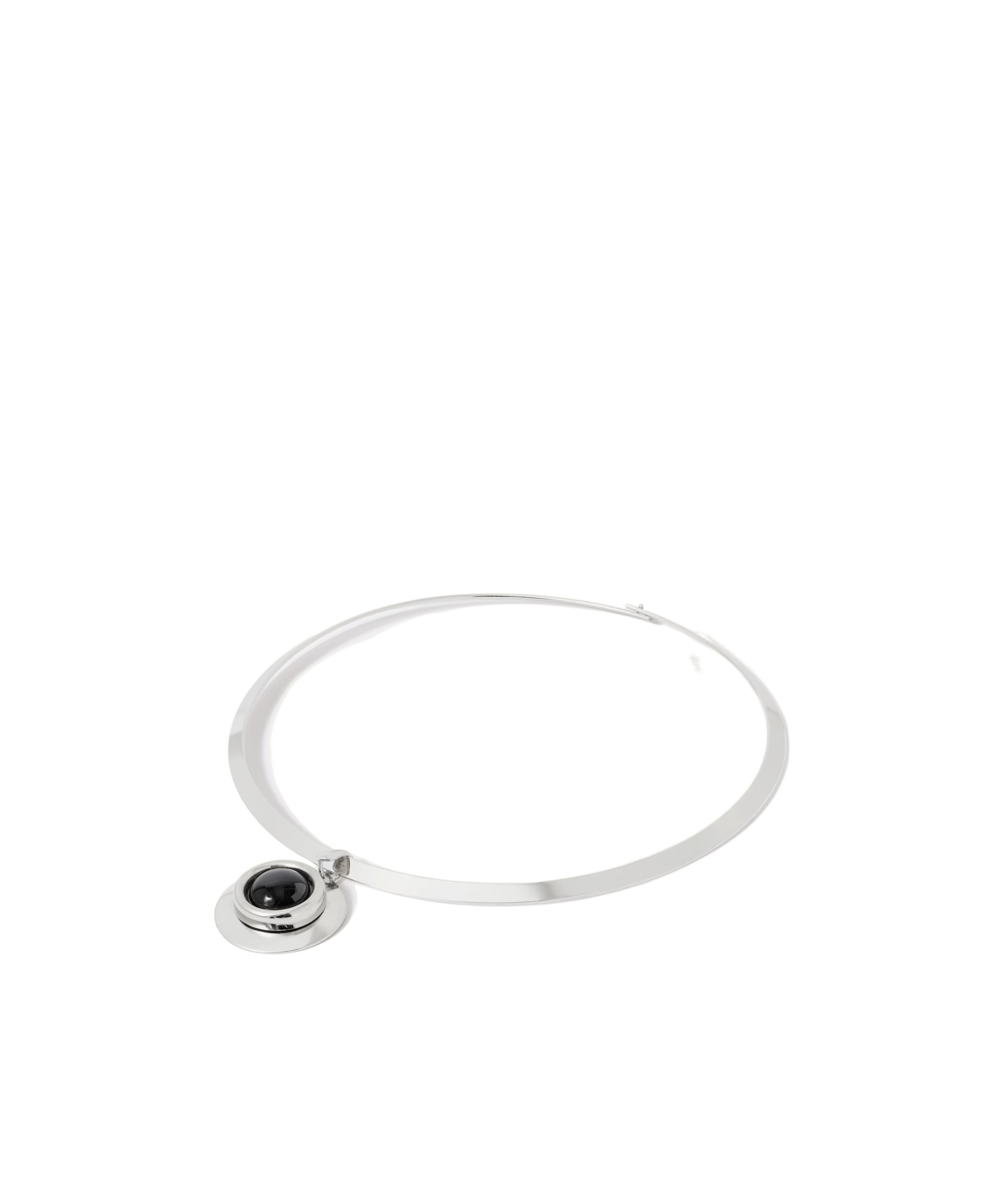 Jennifer Behr Alva Silver-plated Onyx Choker In Multi