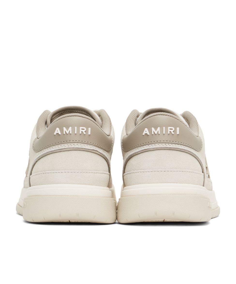 Amiri Logo-lacing Low-cut Casual Shoes In White