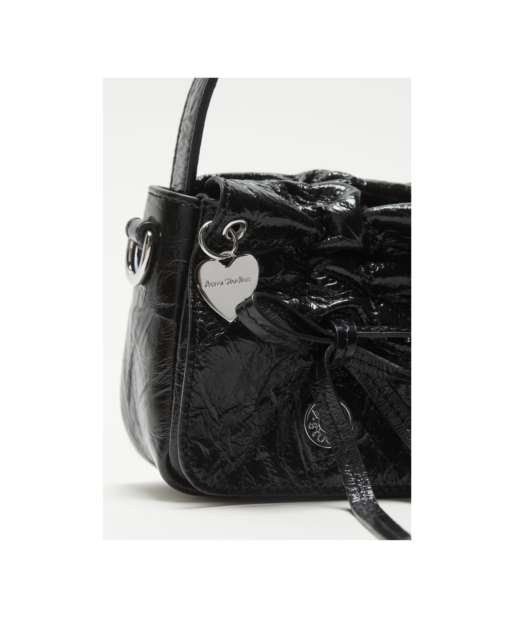 Acne Studios Micro Multipocket Mini Bag In Black