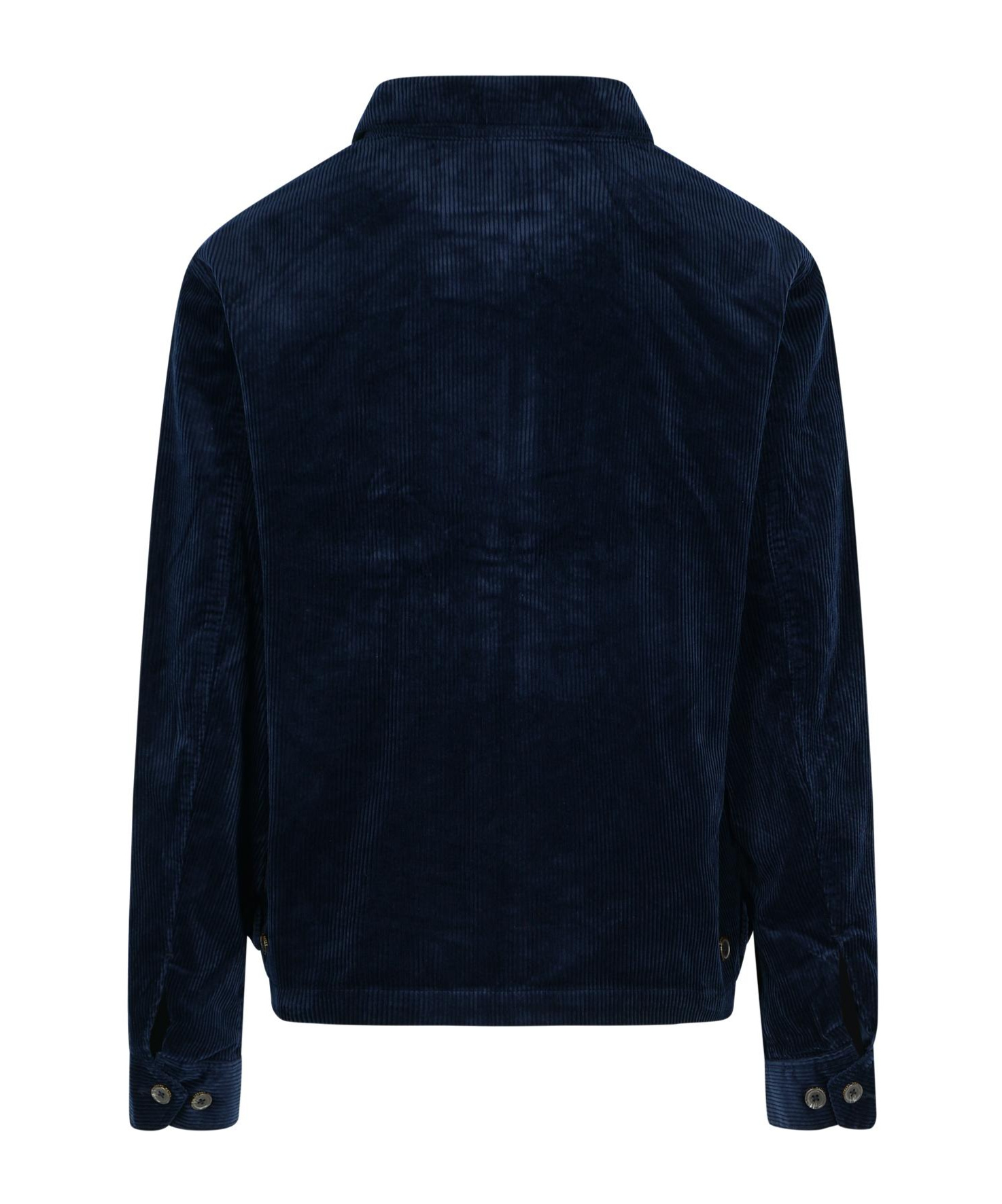 Polo Ralph Lauren Logo-embroidered Cotton-corduroy Jacket In Blue