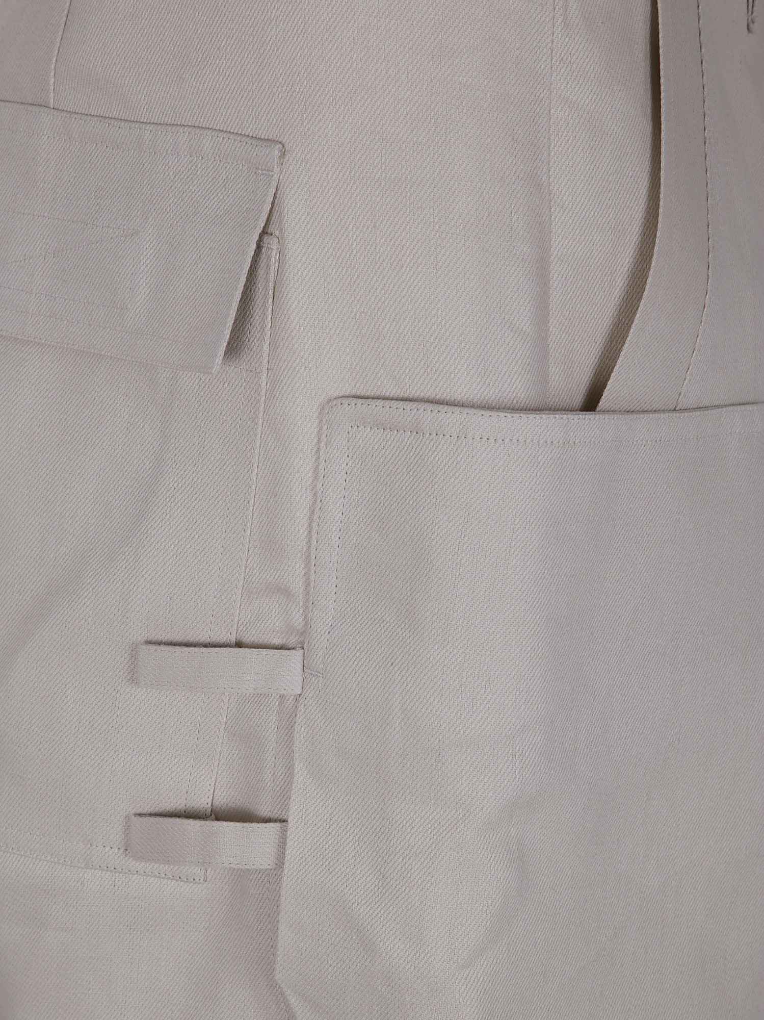 Rick Owens Stefan Cargo Trousers In Gray