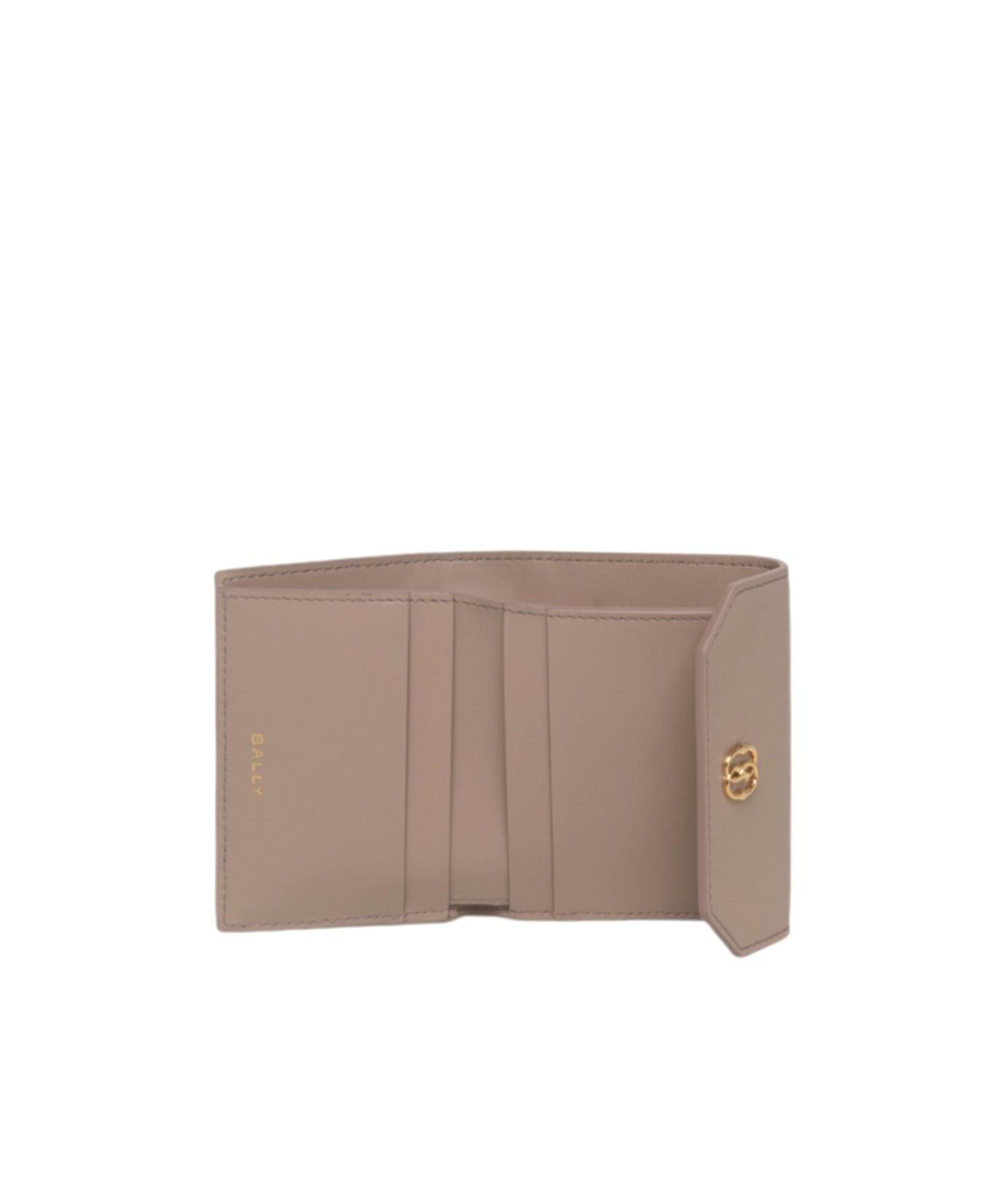 Bally Snap Wallet In Nude