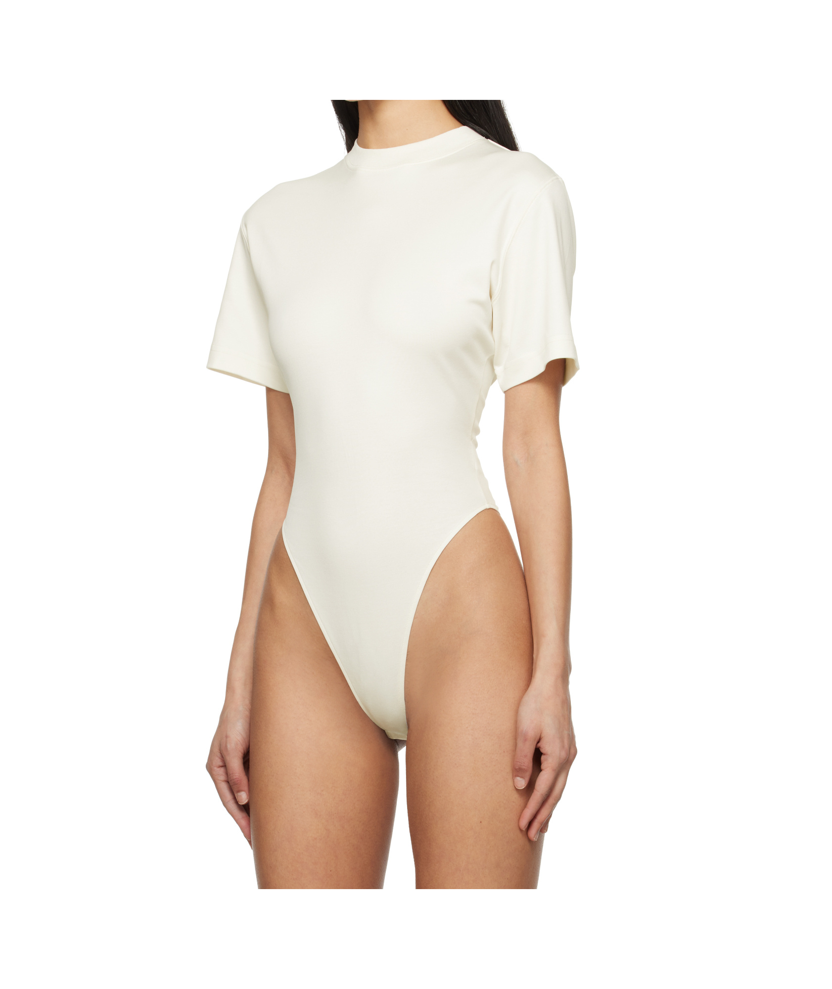 Mugler Corset Open-back Bodysuit