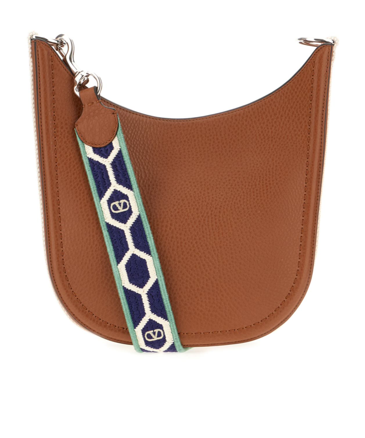 VALENTINO GARAVANI VALENTINO VLOGO SIGNATURE LOGO EMBROIDERED CROSSBODY BAG