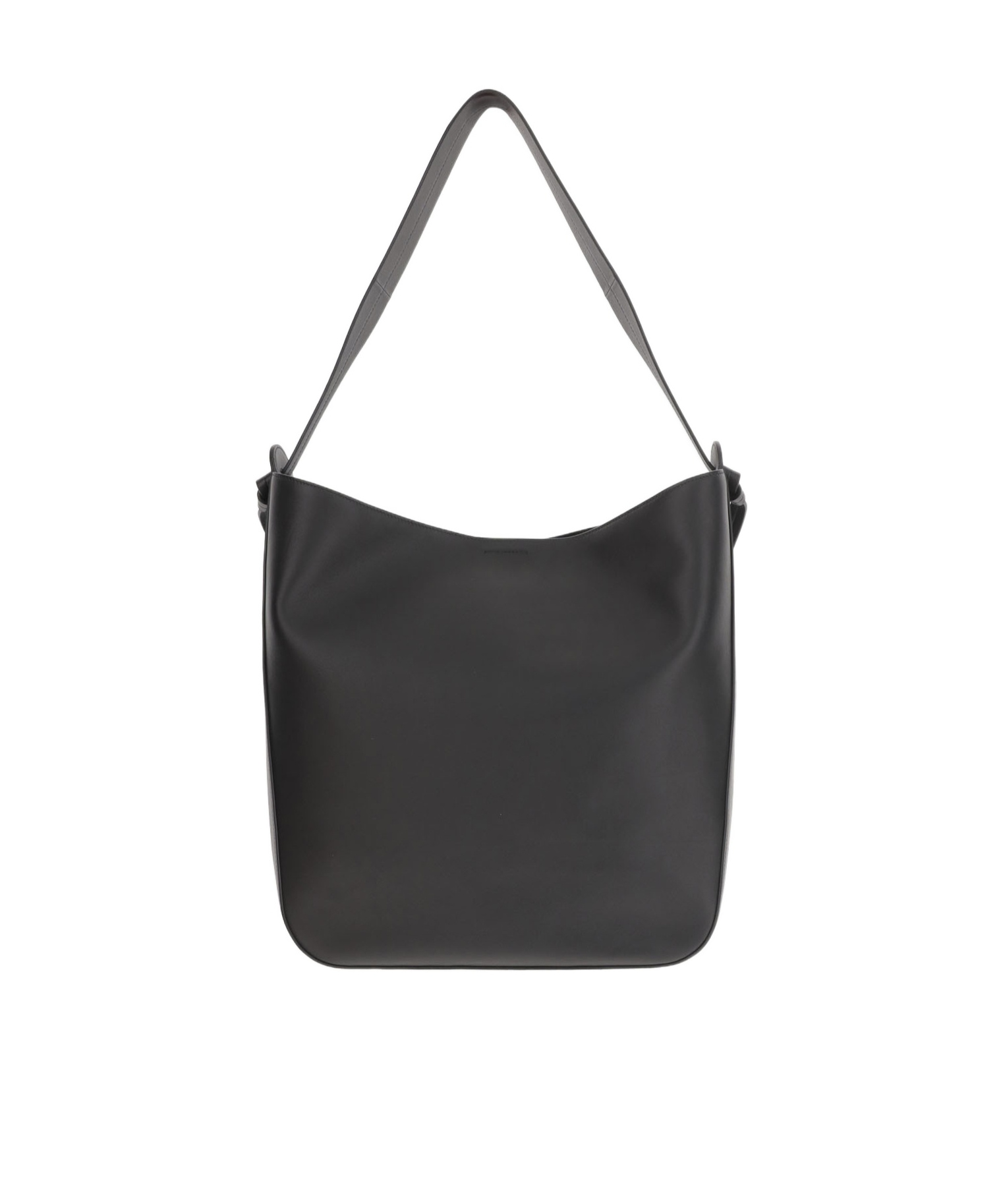 Jil Sander Single Handle Shoulder Bag In Black