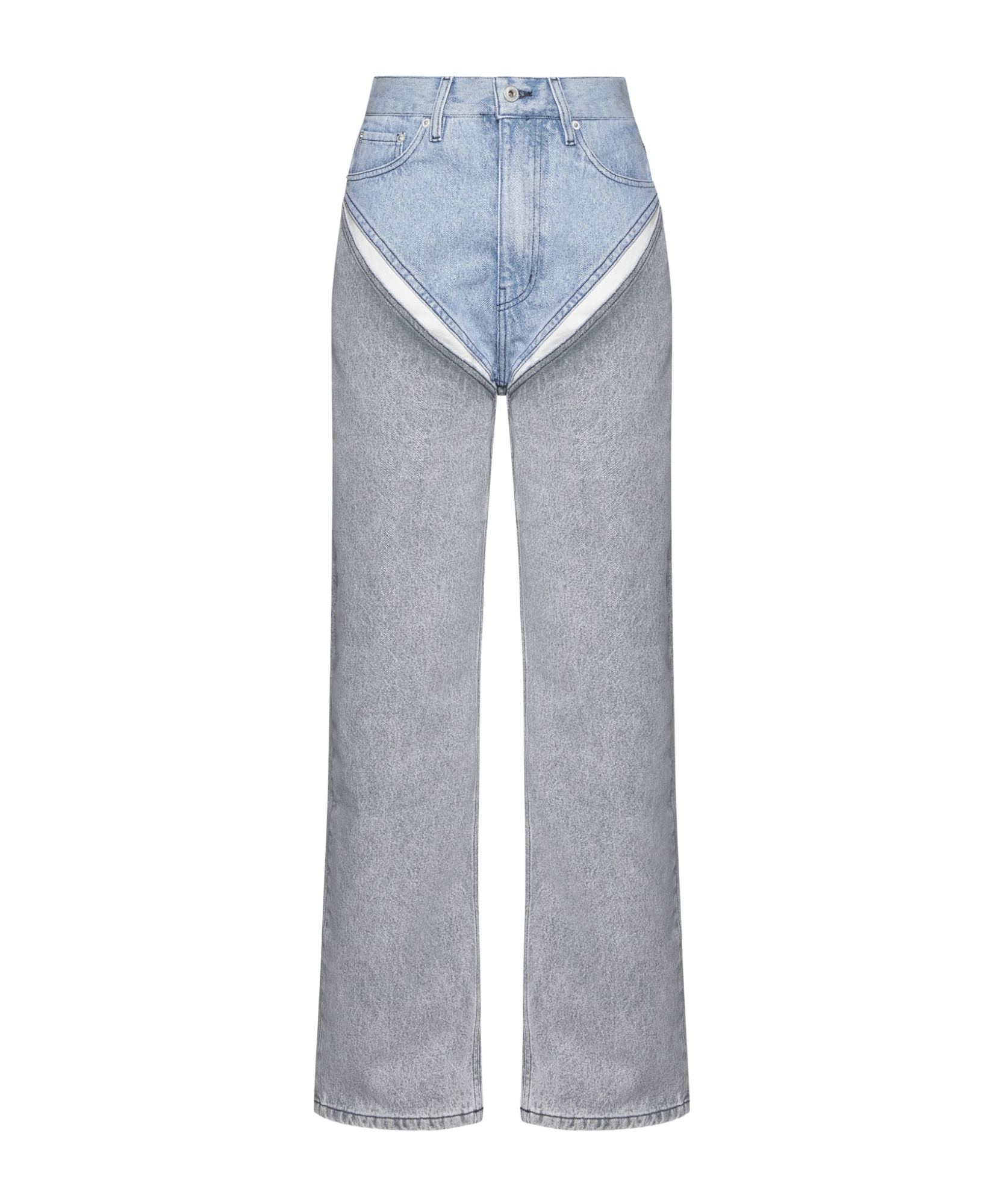 Y/project Jeans In Gray